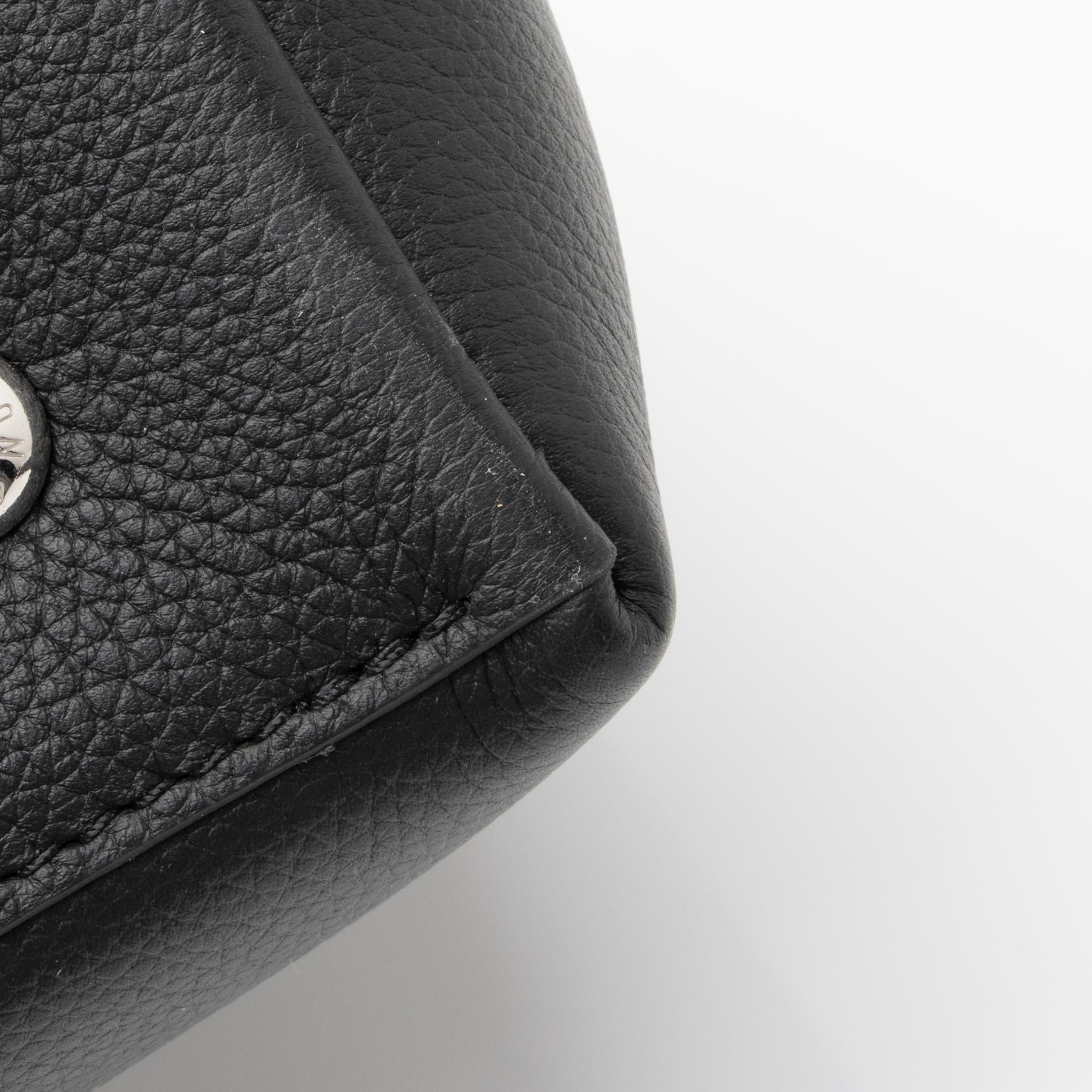 Louis Vuitton Grained Calfskin Lockme Ever MM Satchel (SHF-wlXBsa)