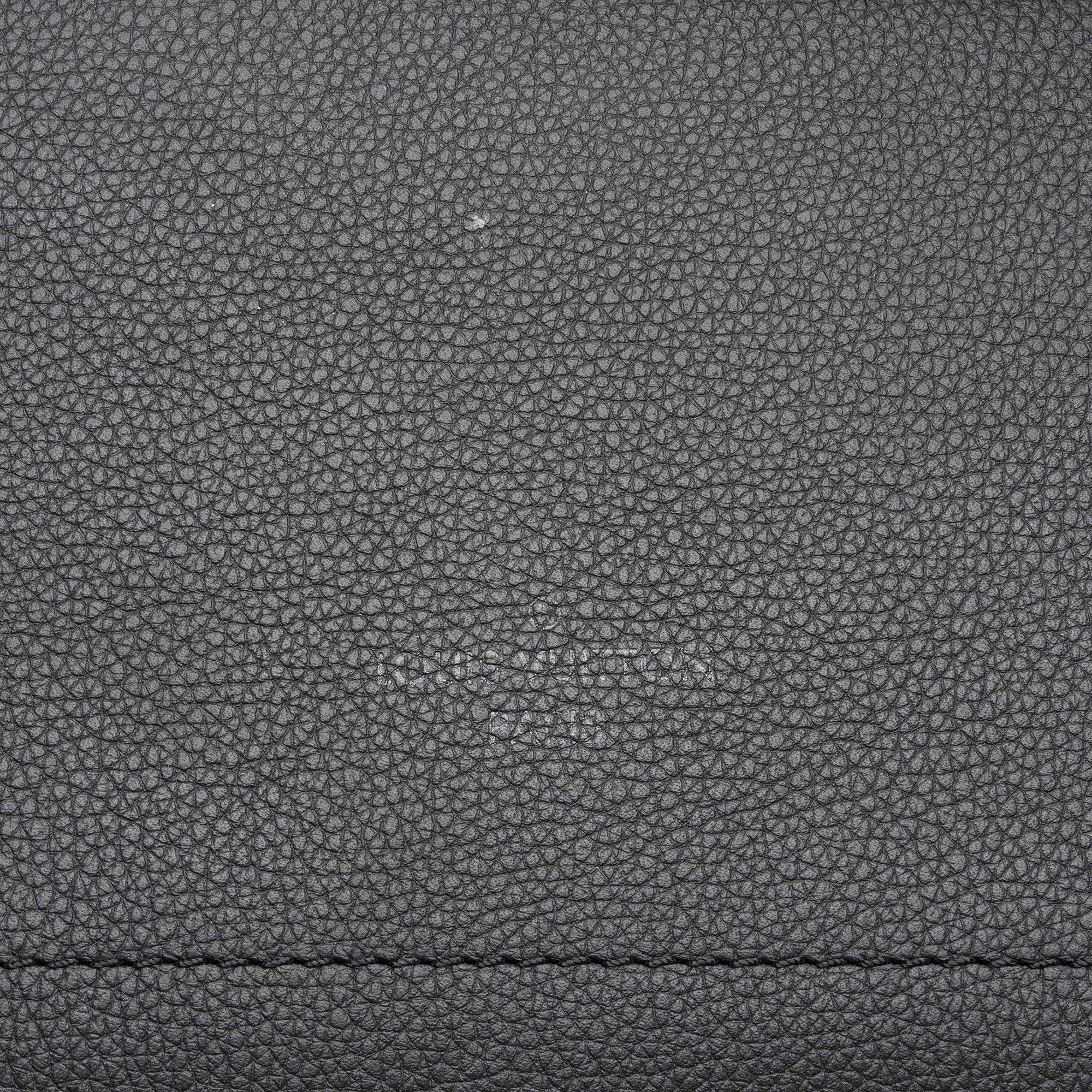 Louis Vuitton Grained Calfskin Lockme Ever MM Satchel (SHF-wlXBsa)