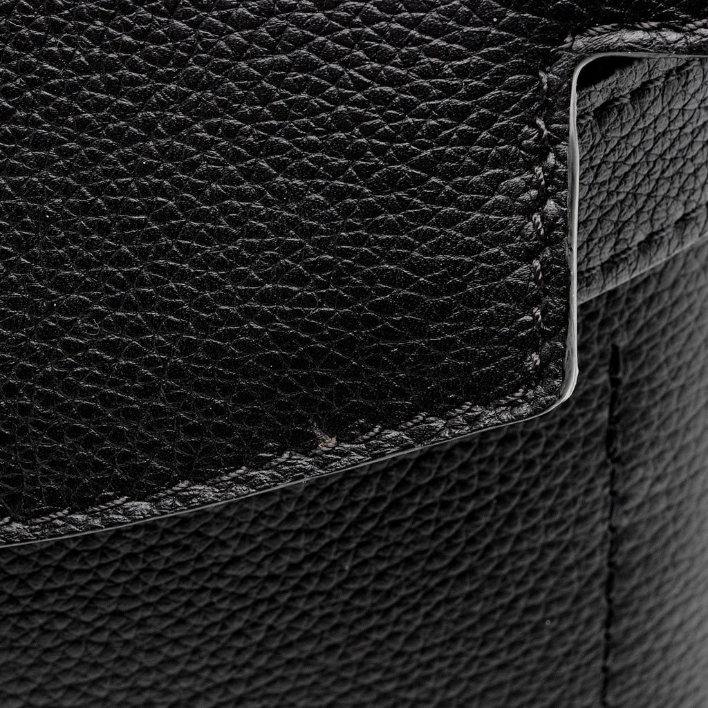Louis Vuitton Grained Calfskin Lockme Ever MM Satchel (SHF-OiIBfz)