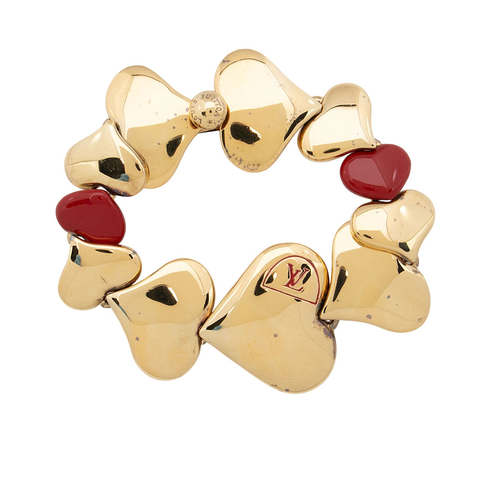 Louis Vuitton Heart Link Bracelet