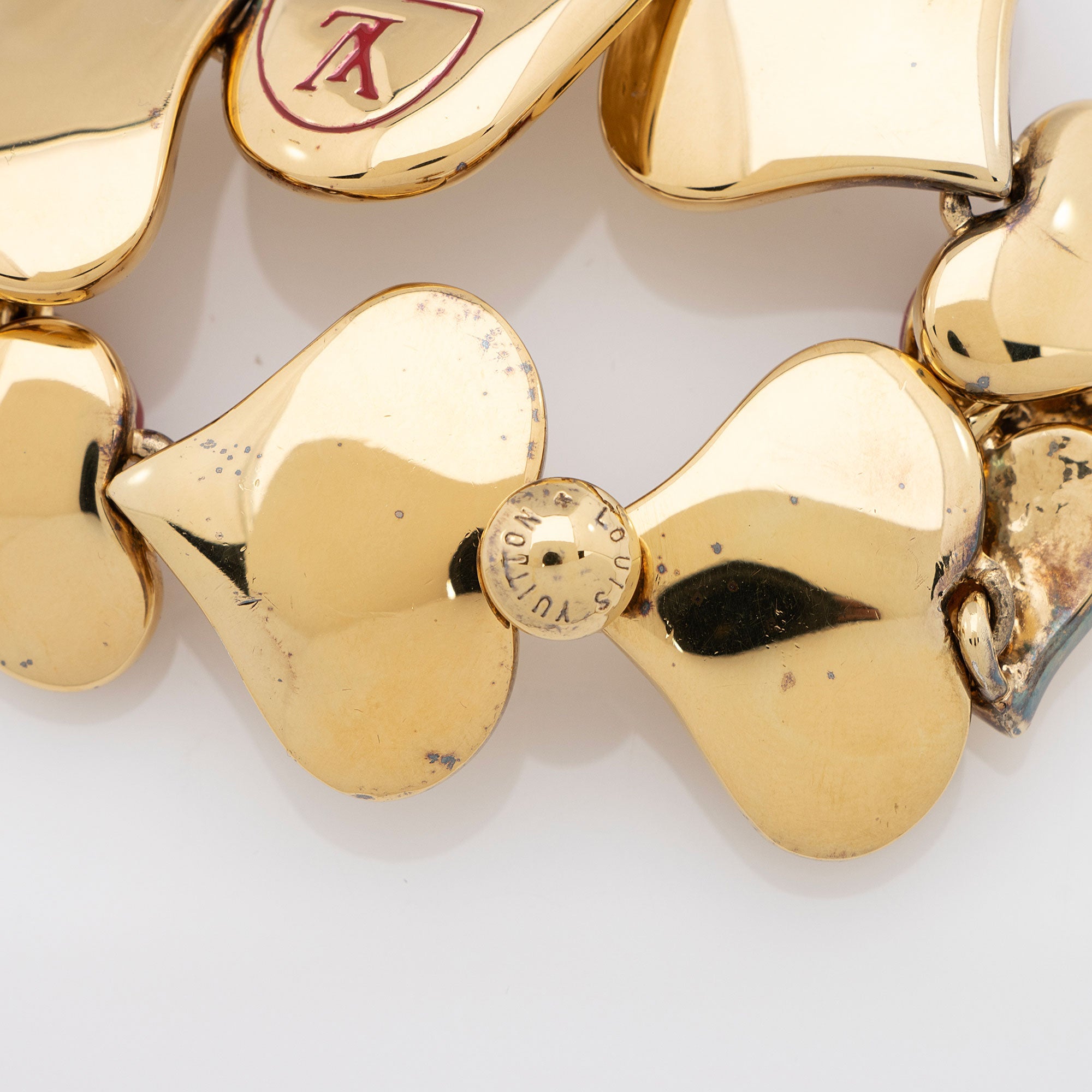 Louis Vuitton Heart Link Bracelet