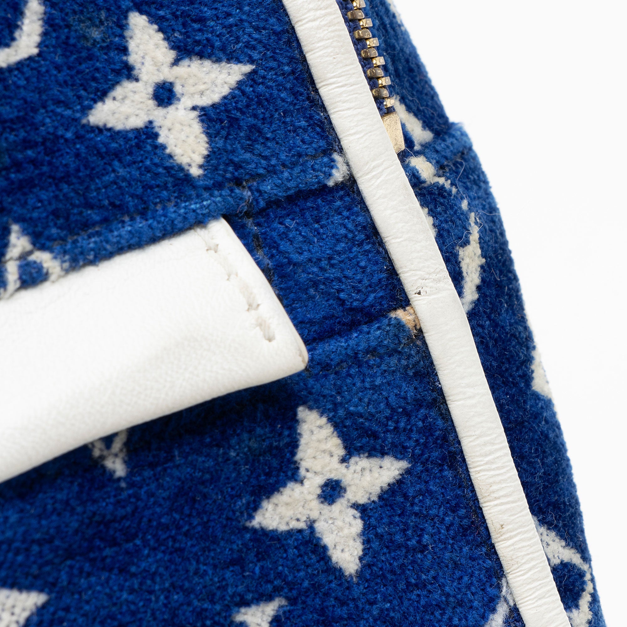 Louis Vuitton Jacquard Velvet Monogram Palm Springs Mini Backpack