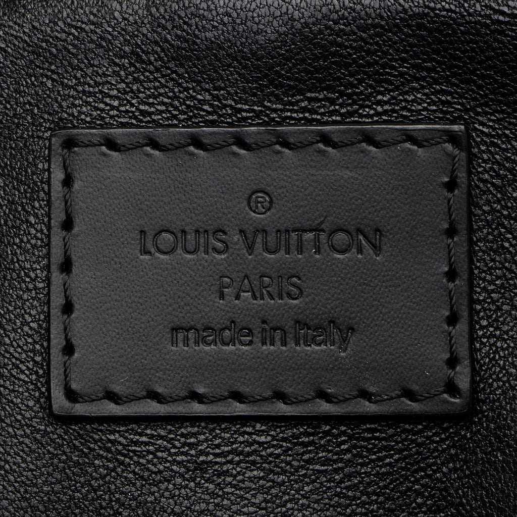 Louis Vuitton Lambskin Malletage Alma BB Satchel