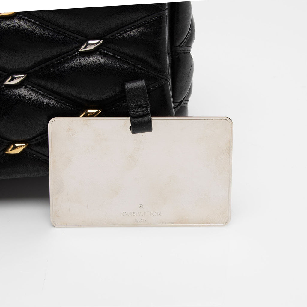 Louis Vuitton Lambskin Studded GO-14 PM Shoulder Bag (SHF-qLBOWs)
