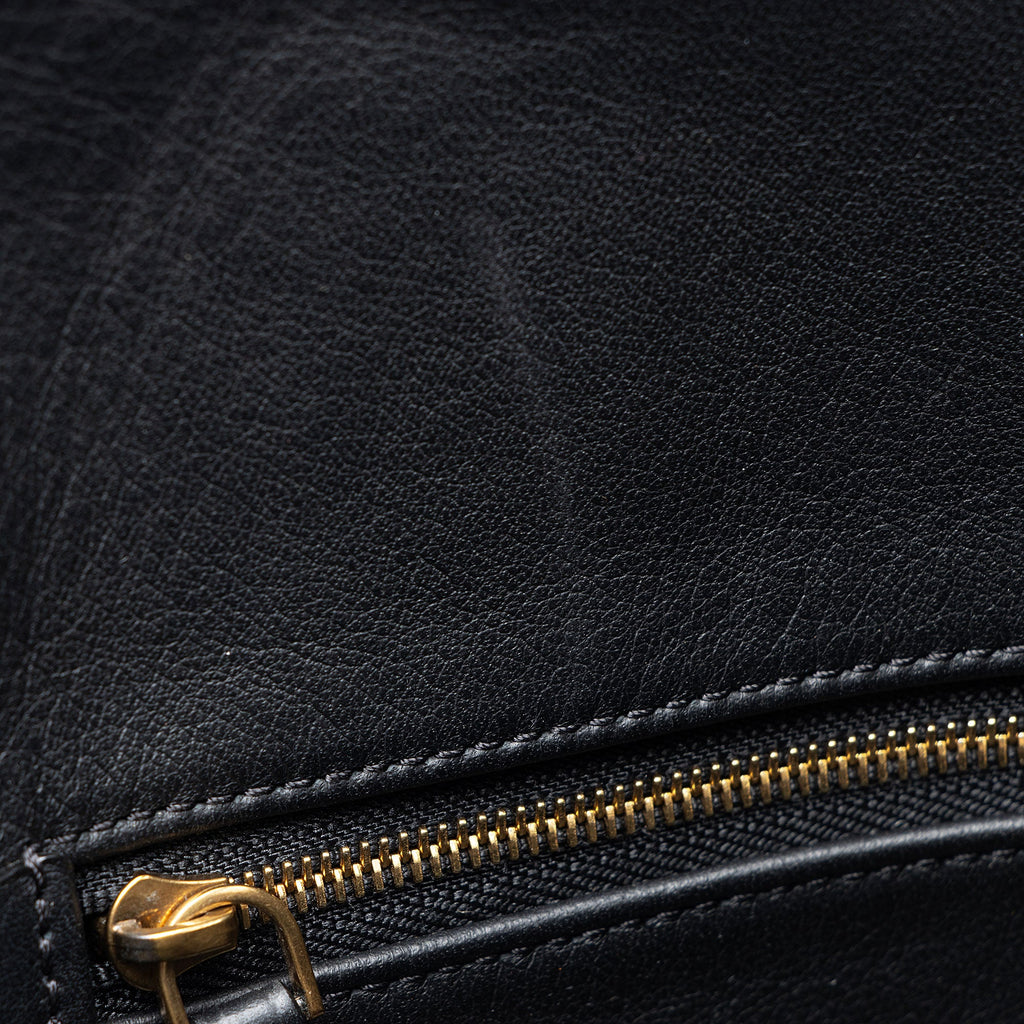Louis Vuitton Leather Boudoir Lockit Chain Shoulder Bag