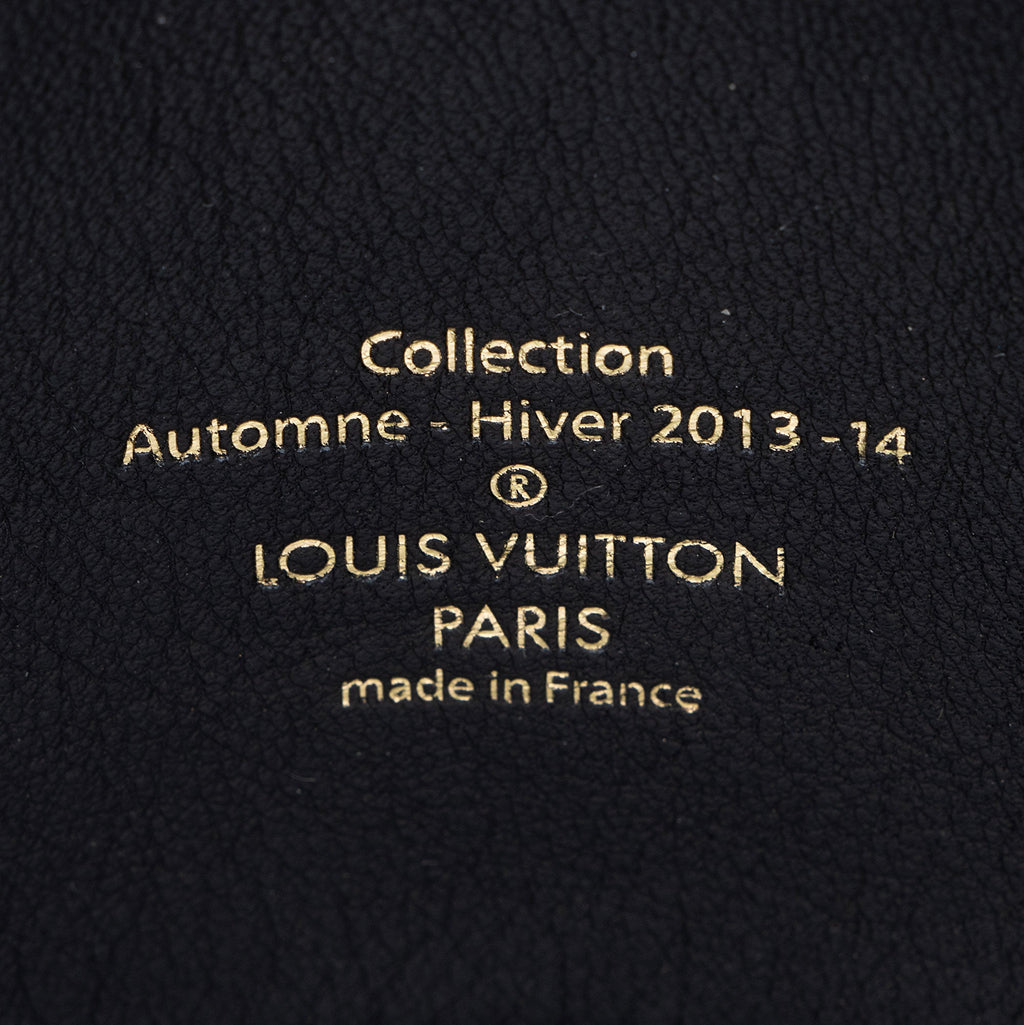 Louis Vuitton Leather Boudoir Lockit Chain Shoulder Bag