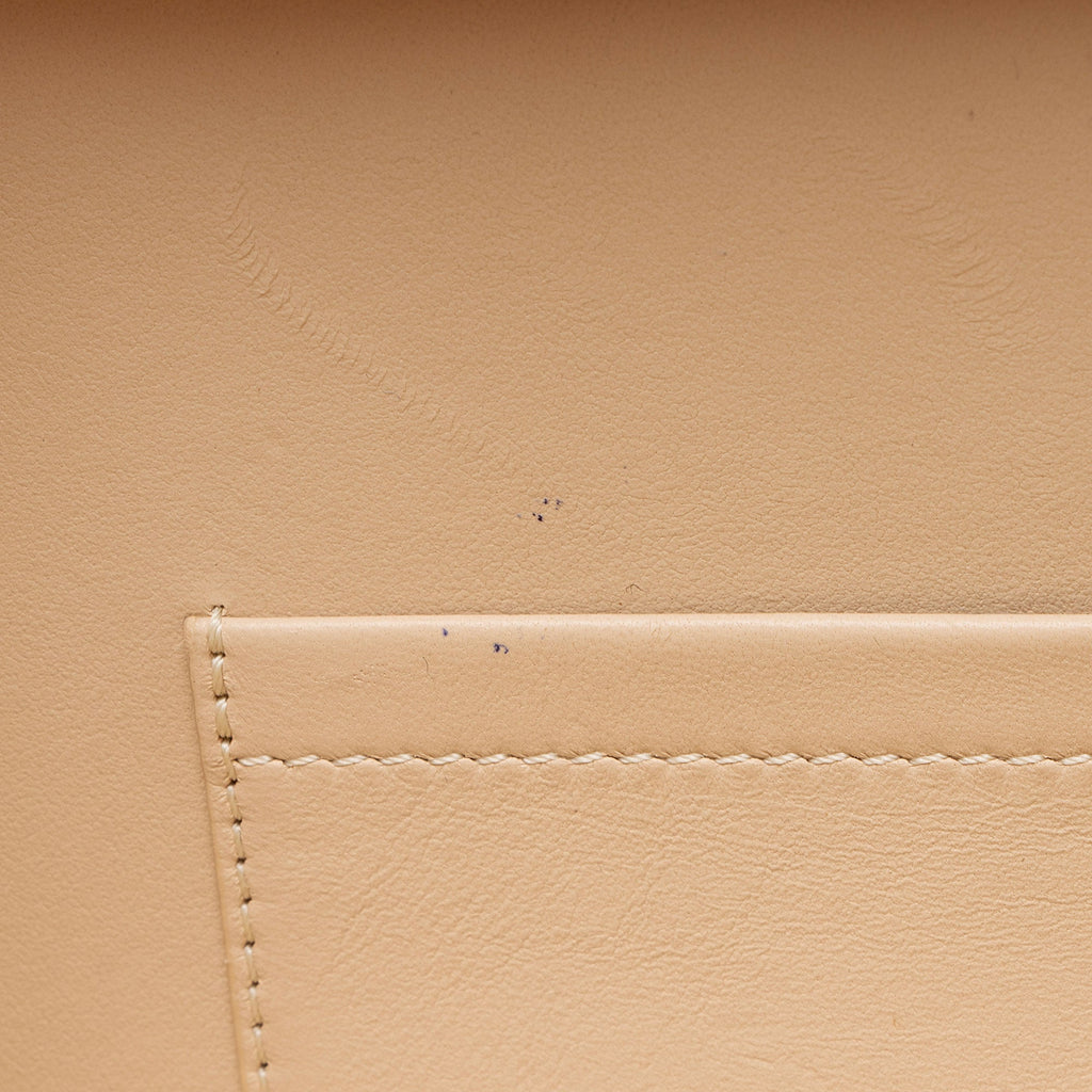 Louis Vuitton Leather Floral Petite Malle Bag