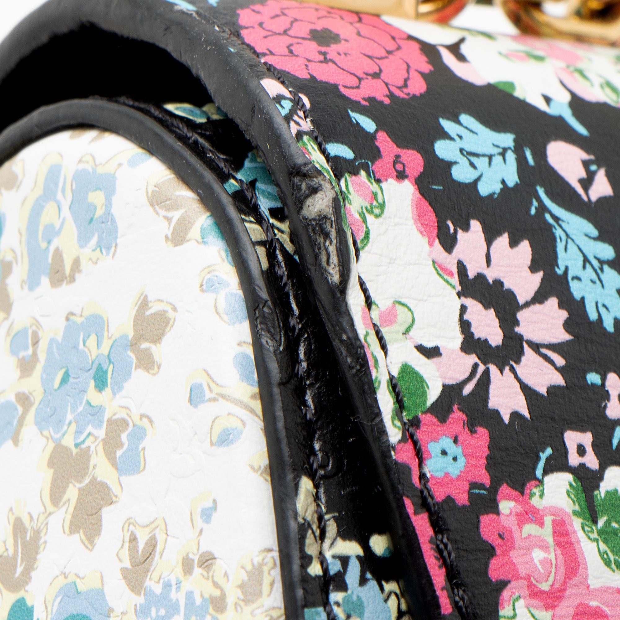 Louis Vuitton Leather Flower Twist PM Shoulder Bag