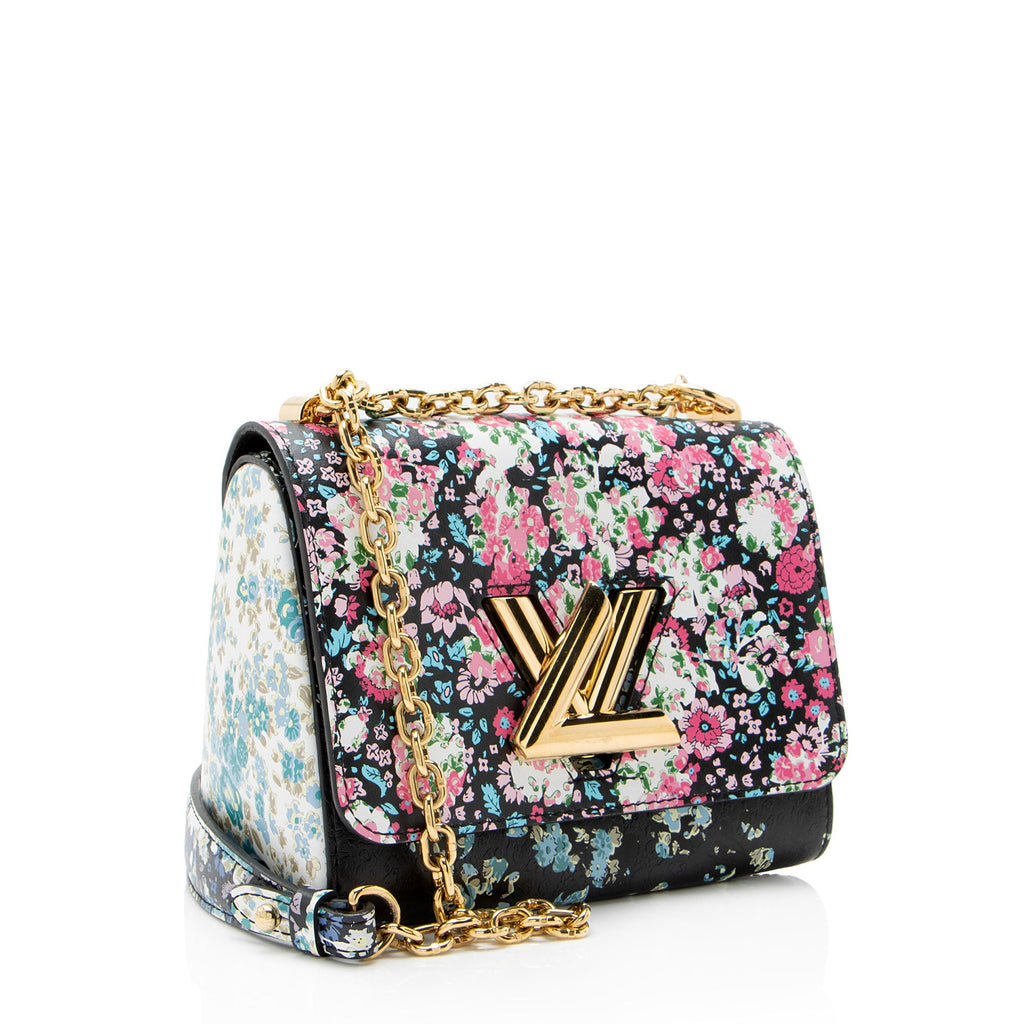 Louis Vuitton Leather Flower Twist PM Shoulder Bag