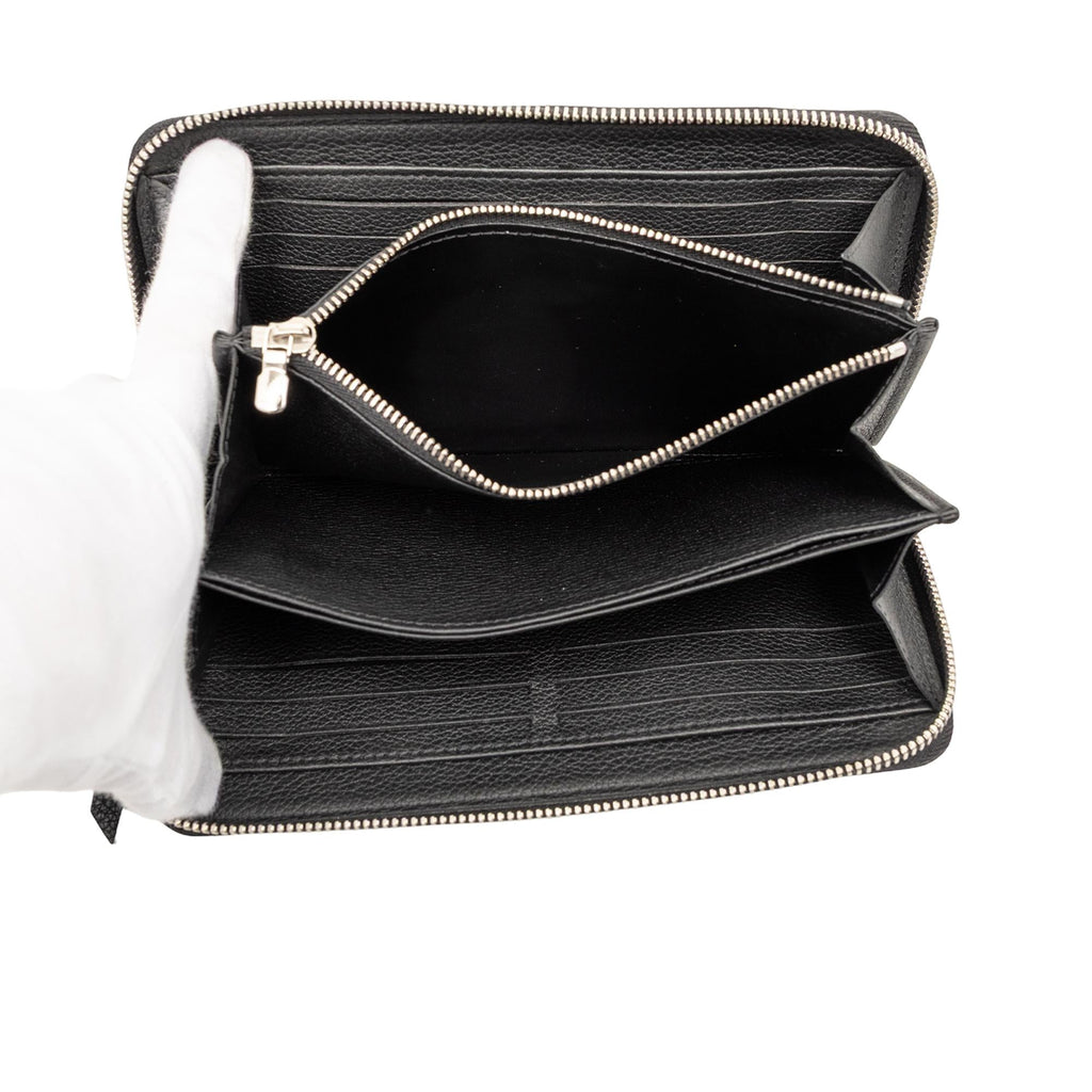 Louis Vuitton Leather Lockme Zippy Wallet