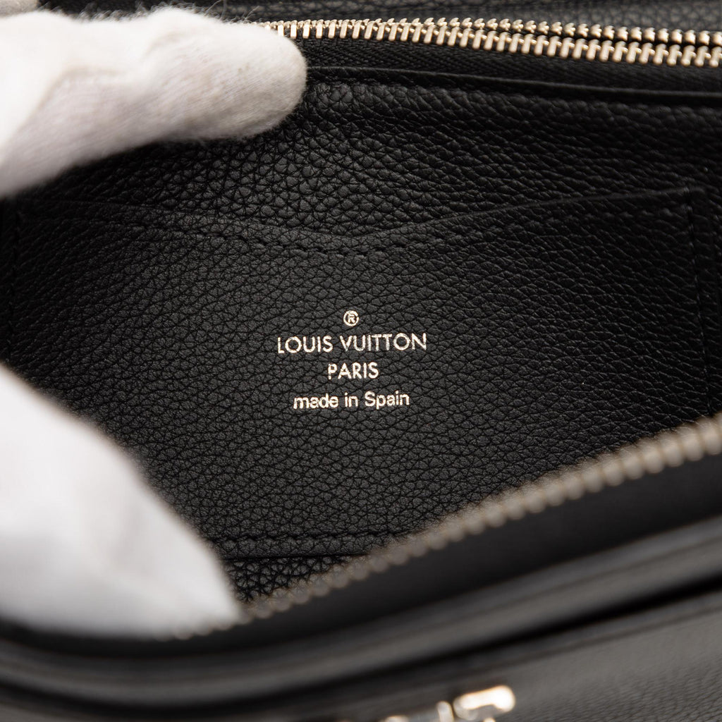 Louis Vuitton Leather Lockme Zippy Wallet