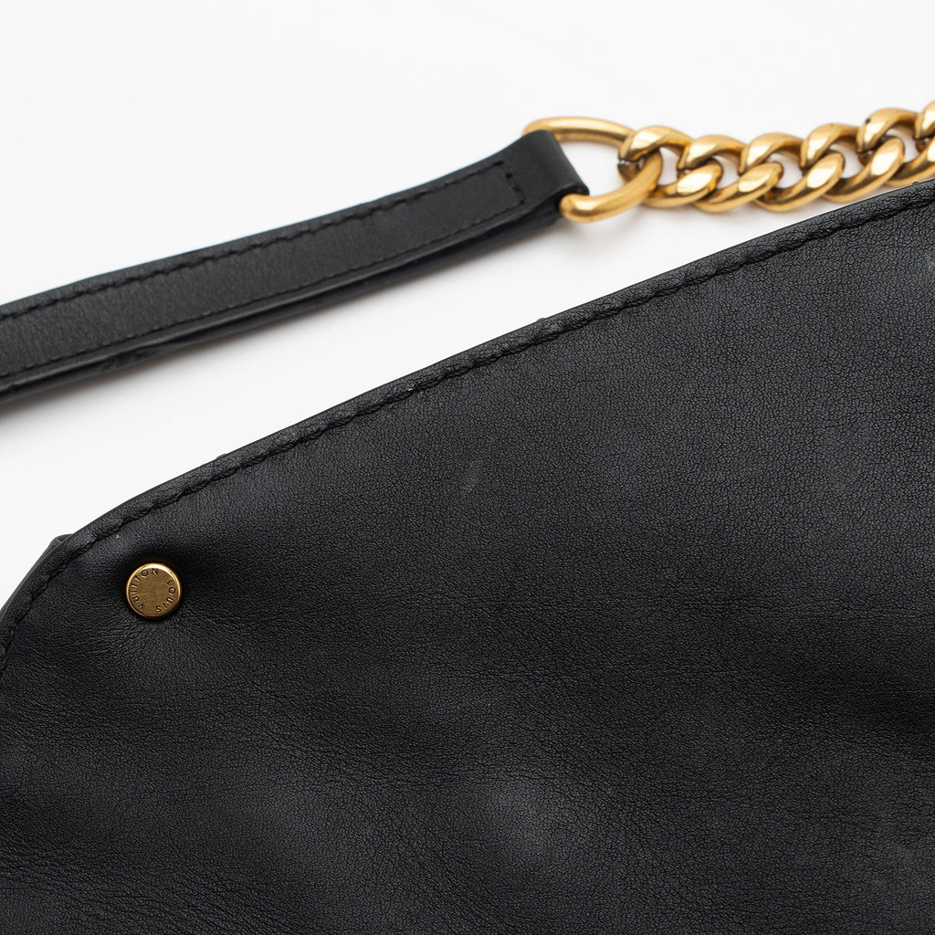 Louis Vuitton Limited Edition Calfskin Patches New Wave Chain MM Shoulder Bag (SHF-rK1e8I)