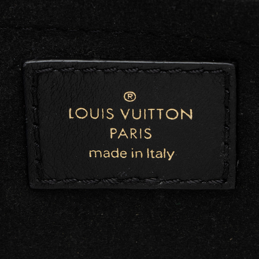 Louis Vuitton Limited Edition Calfskin Patches New Wave Chain MM Shoulder Bag (SHF-rK1e8I)