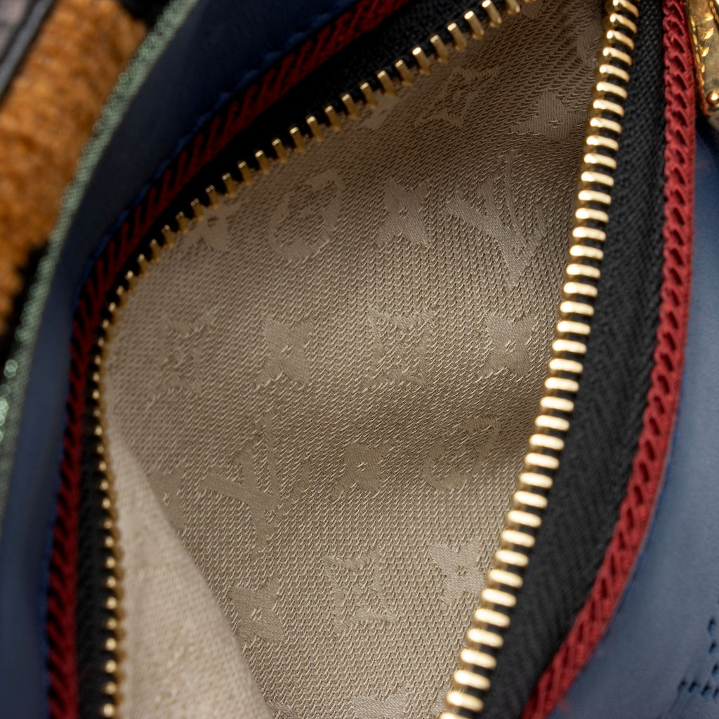 Louis Vuitton Limited Edition Calfskin Savane Flight Bag (SHF-M9uV5p)