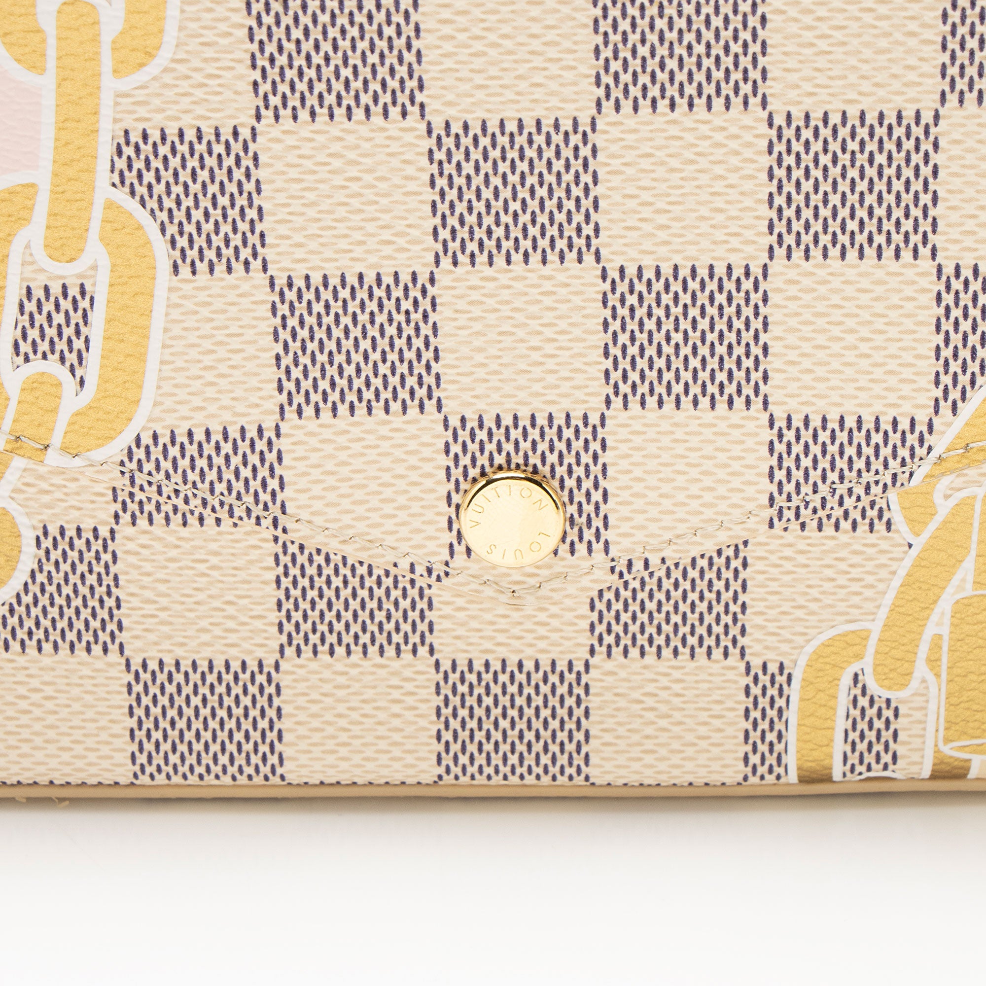 Louis Vuitton Limited Edition Damier Azur Nautical Felicie Pochette