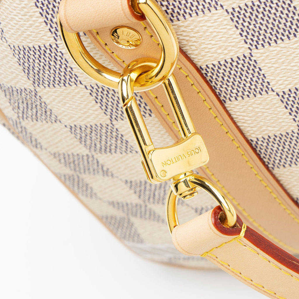 Louis Vuitton Limited Edition Damier Azur Nautical Speedy Bandouliere 25 Satchel