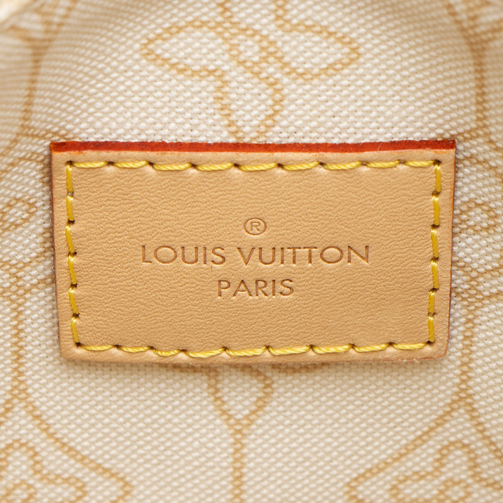 Louis Vuitton Limited Edition Damier Azur Nautical Speedy Bandouliere 25 Satchel