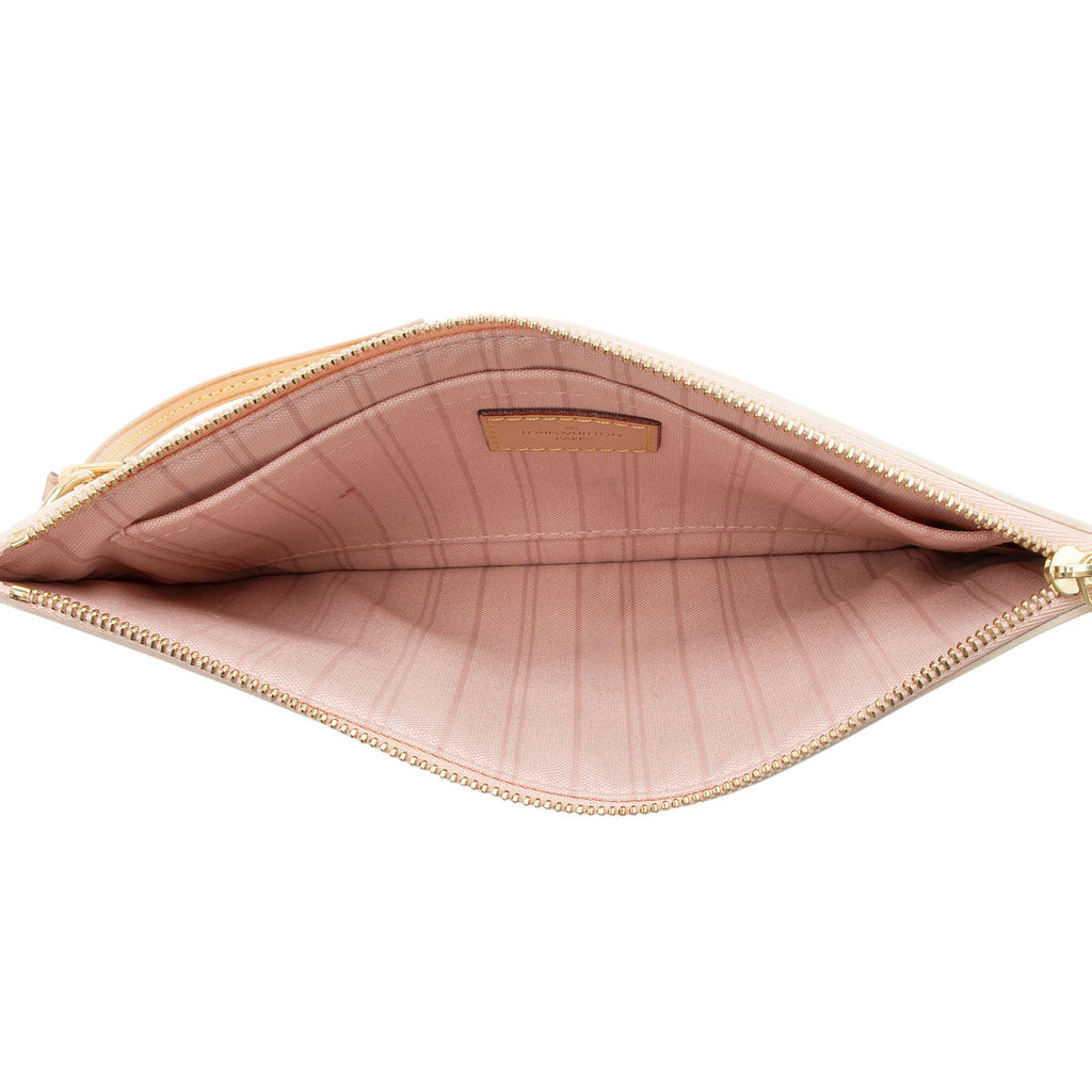 Louis Vuitton Limited Edition Damier Azur Tahitienne Neverfull MM Pochette
