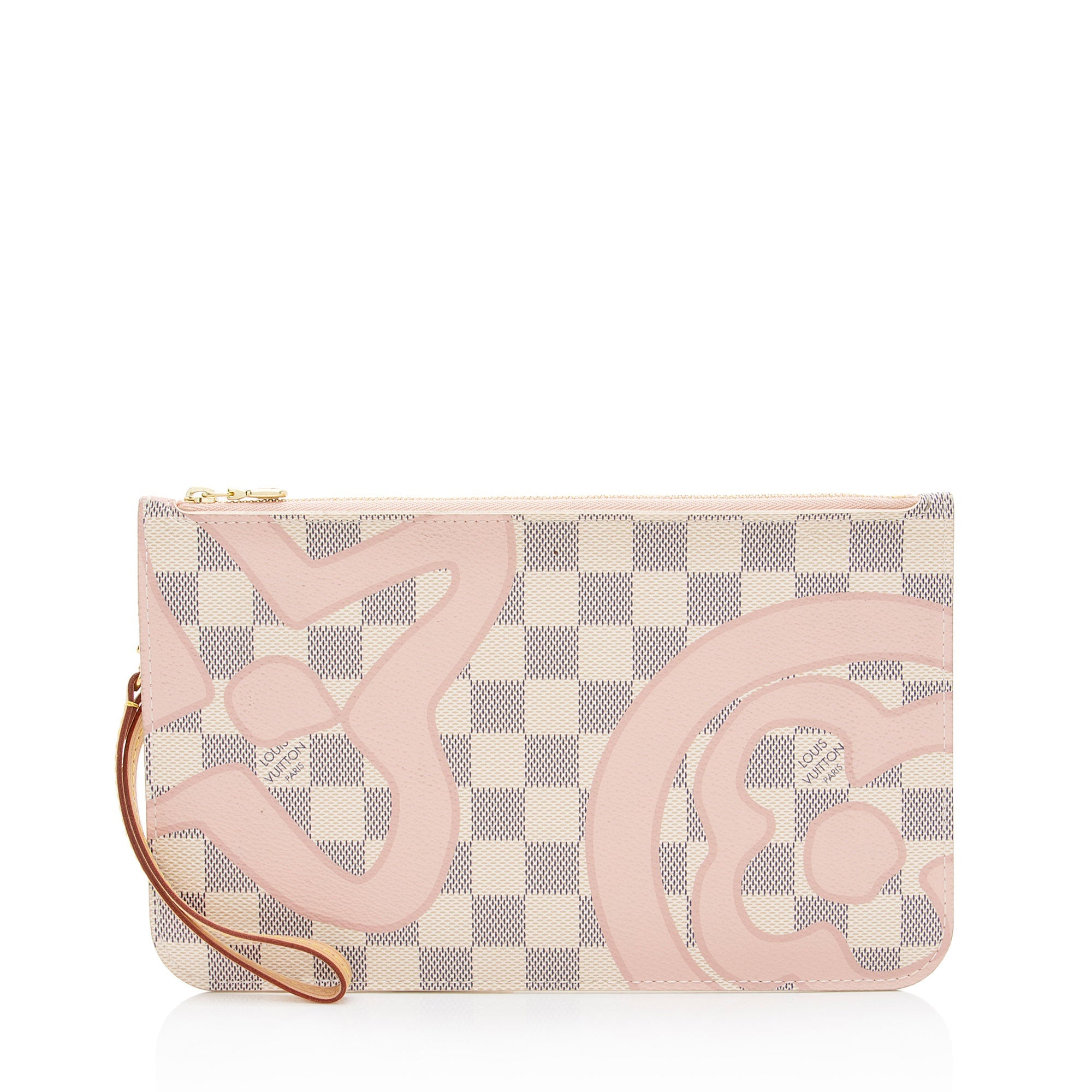 Louis Vuitton Limited Edition Damier Azur Tahitienne Neverfull MM Pochette