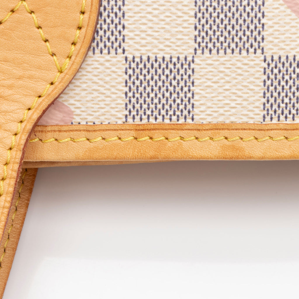 Louis Vuitton Limited Edition Damier Azur Tahitienne Neverfull MM Tote