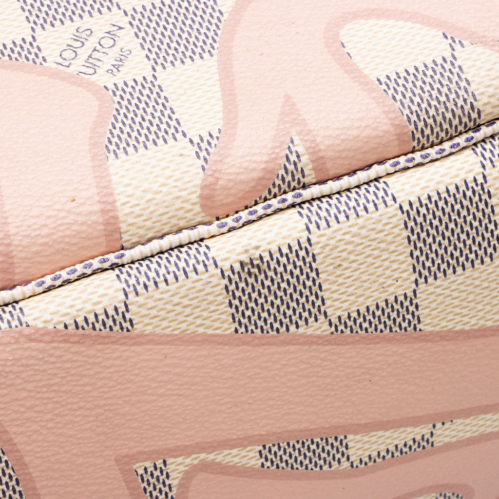Louis Vuitton Limited Edition Damier Azur Tahitienne Neverfull MM Tote