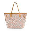 Louis Vuitton Limited Edition Damier Azur Tahitienne Neverfull MM Tote