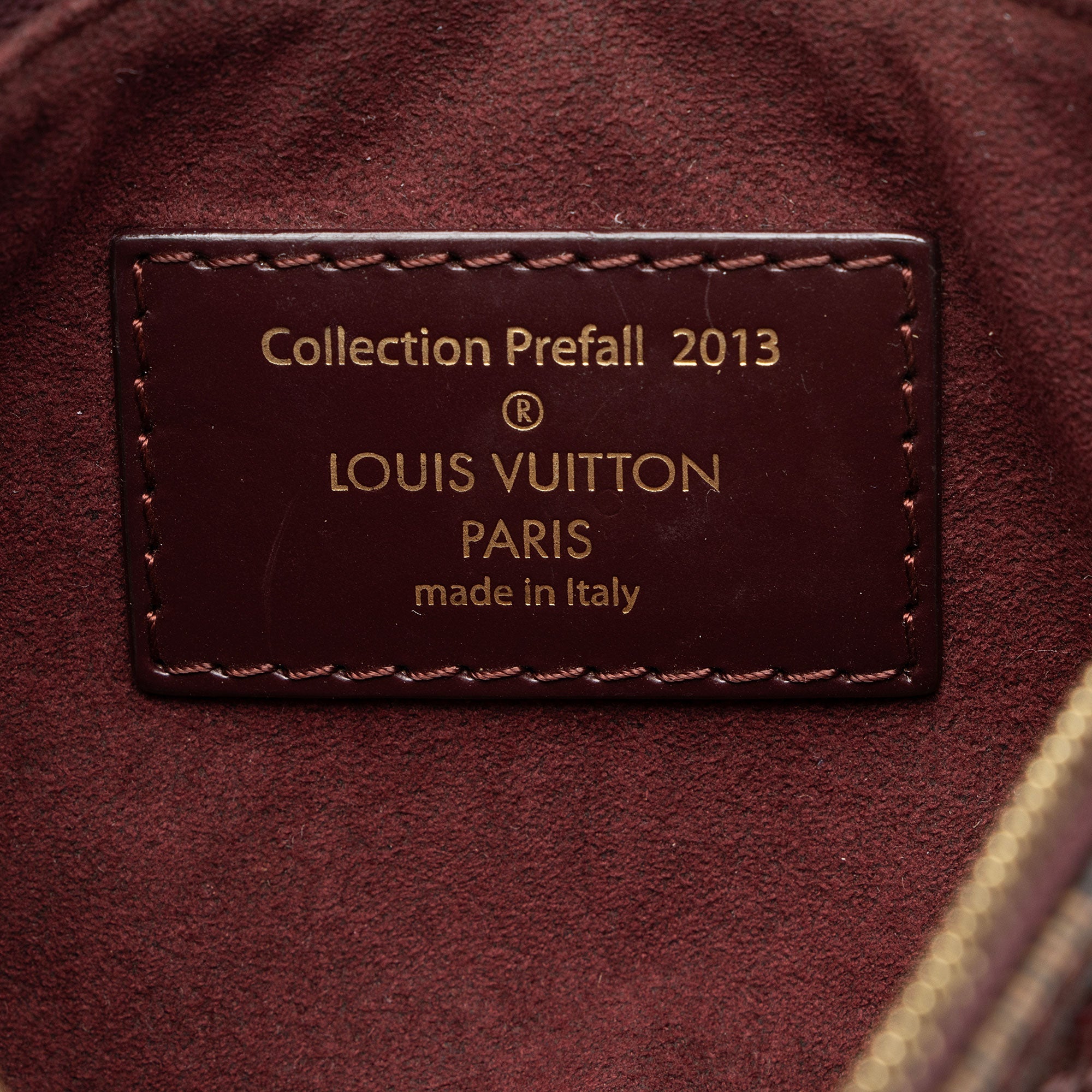 Louis Vuitton Limited Edition Damier Ebene Paillettes Mini Accessoires Pochette (SHF-SH58wT)