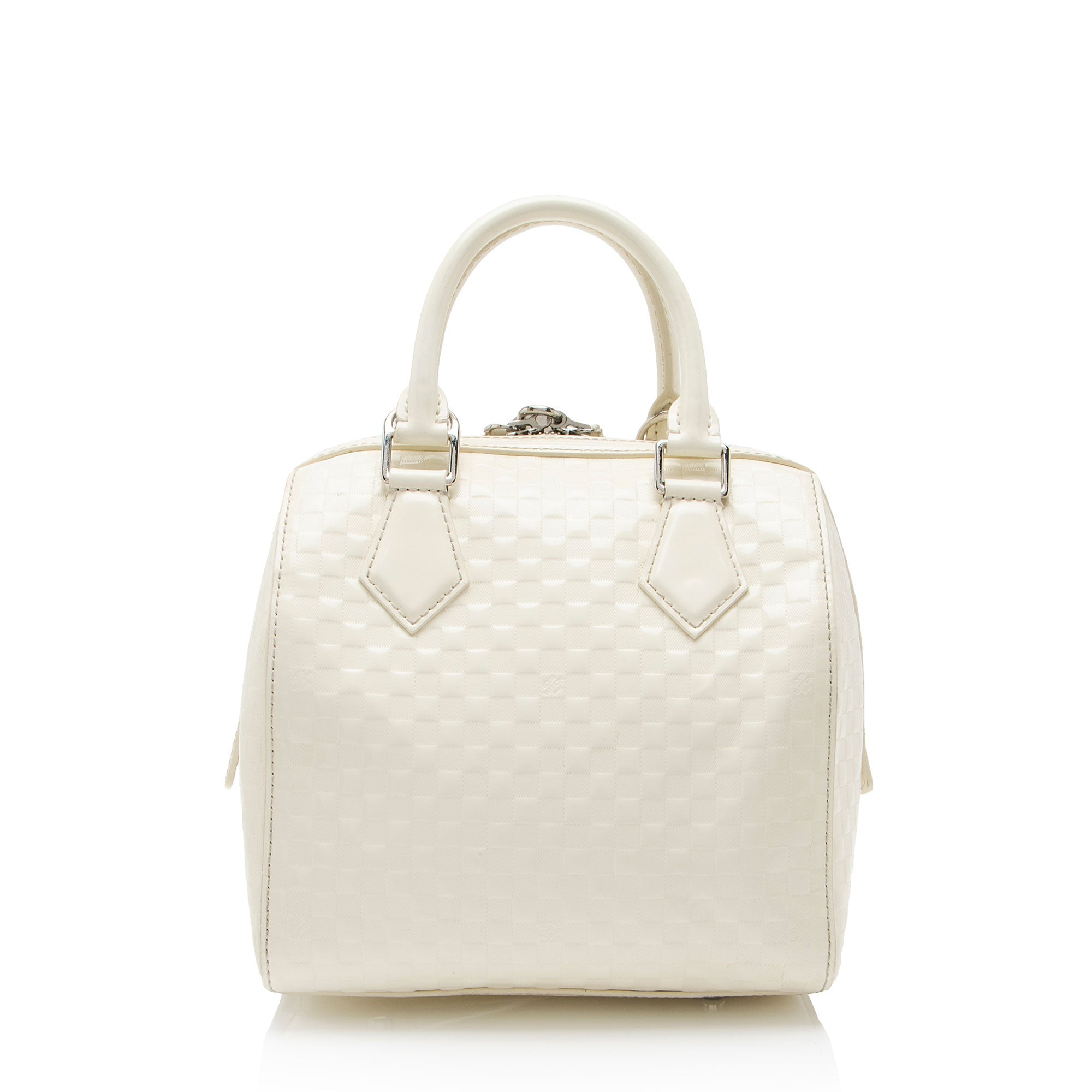 Louis Vuitton Limited Edition Damier Facette Speedy Cube PM Satchel