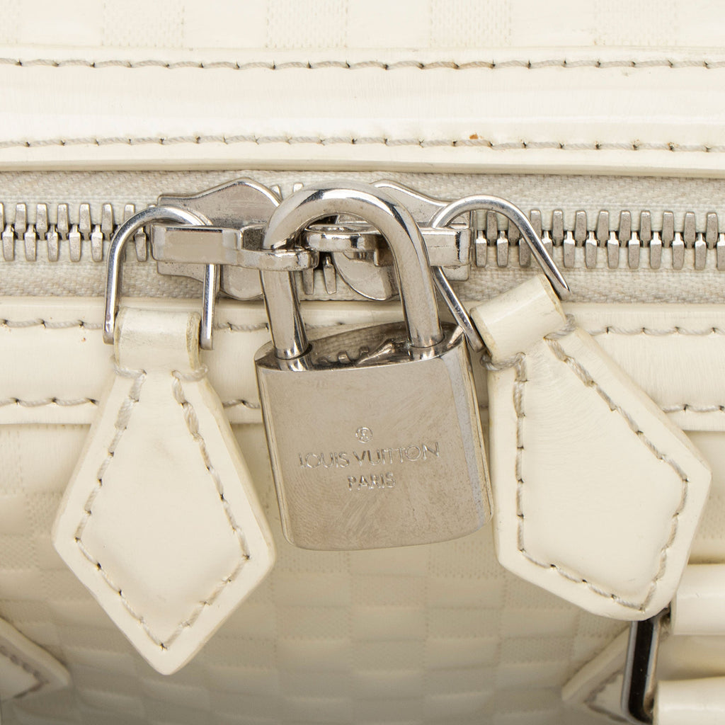 Louis Vuitton Limited Edition Damier Facette Speedy Cube PM Satchel