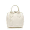 Louis Vuitton Limited Edition Damier Facette Speedy Cube PM Satchel