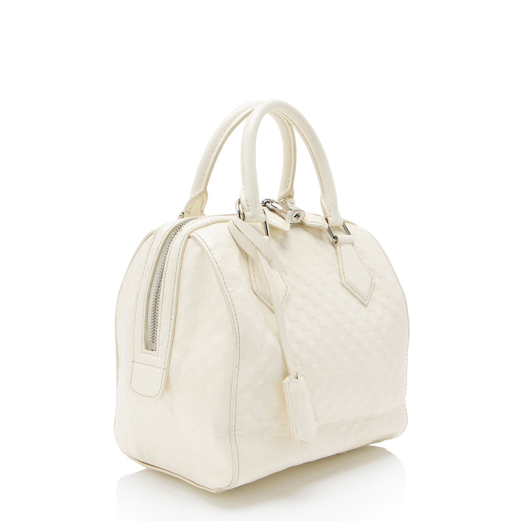 Louis Vuitton Limited Edition Damier Facette Speedy Cube PM Satchel