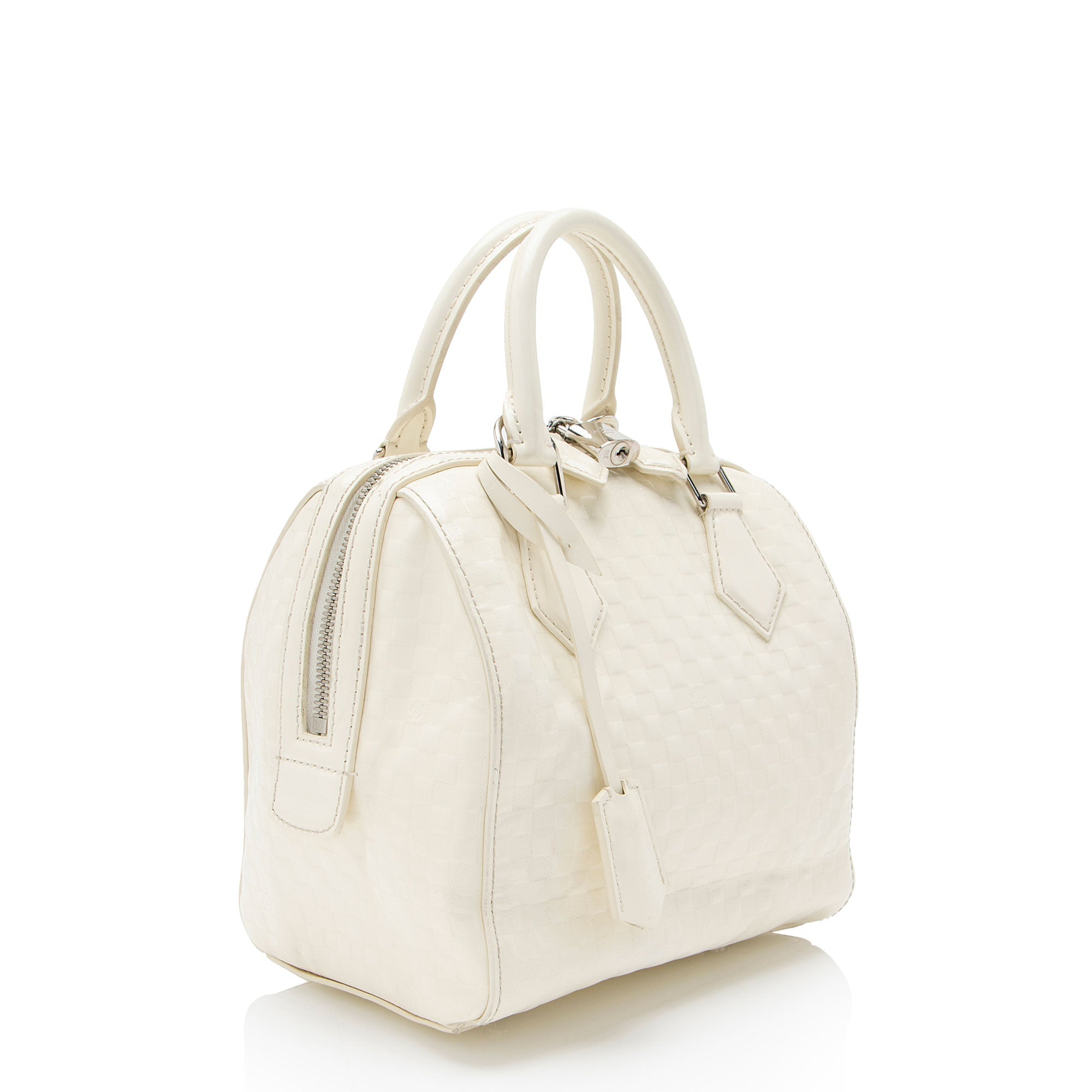 Louis Vuitton Limited Edition Damier Facette Speedy Cube PM Satchel