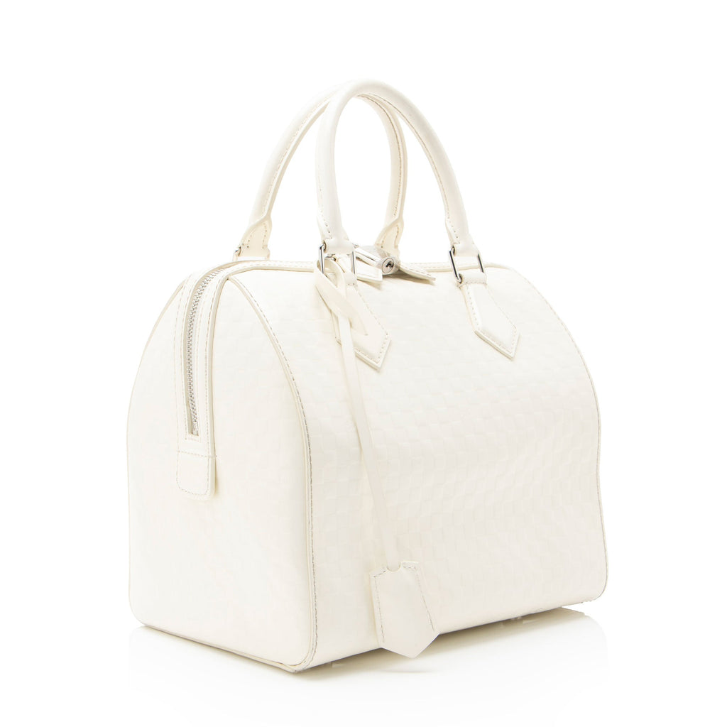 Louis Vuitton Limited Edition Damier Facette Speedy Cube Satchel