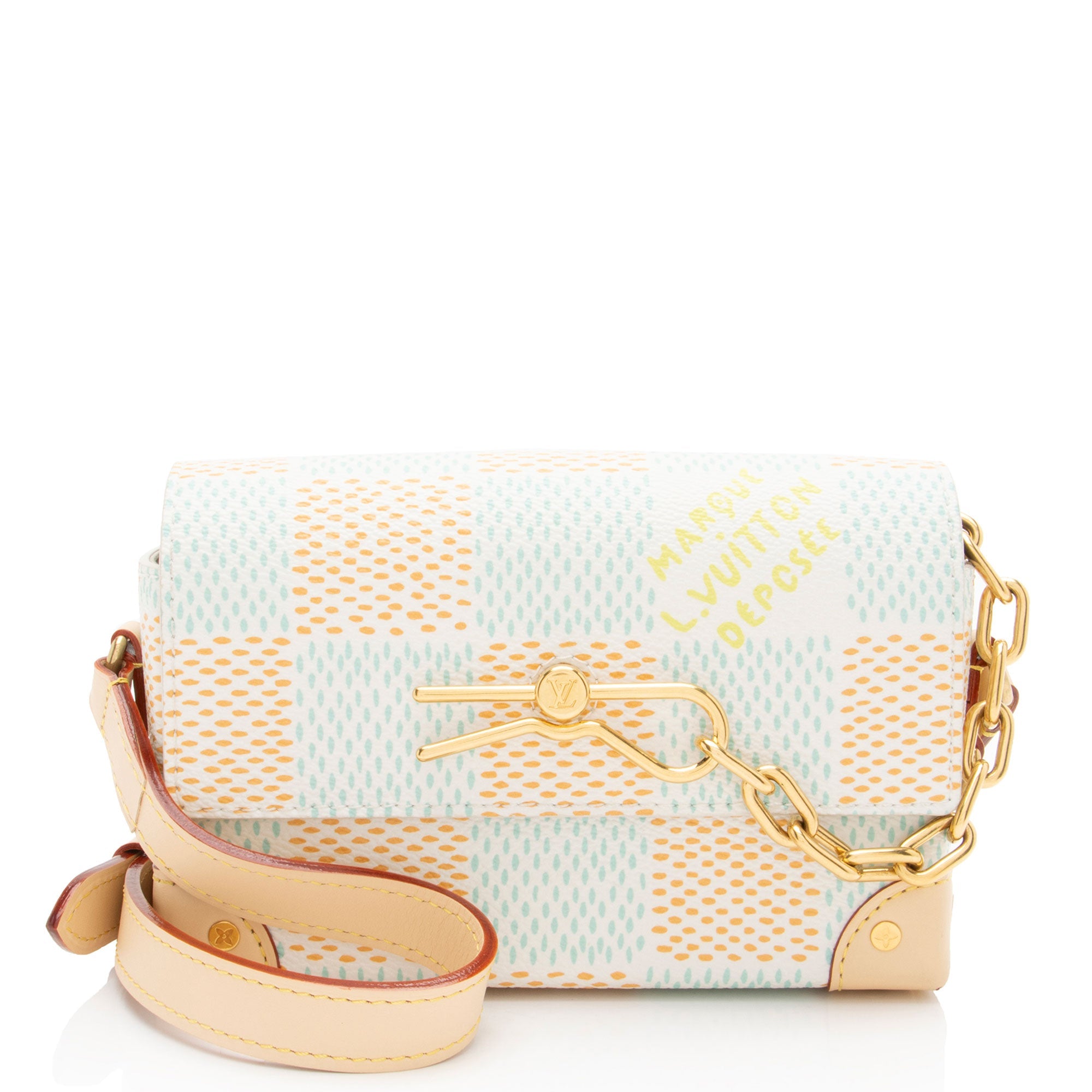 Louis Vuitton Limited Edition Damier Heritage Canvas Steamer Wearable Wallet