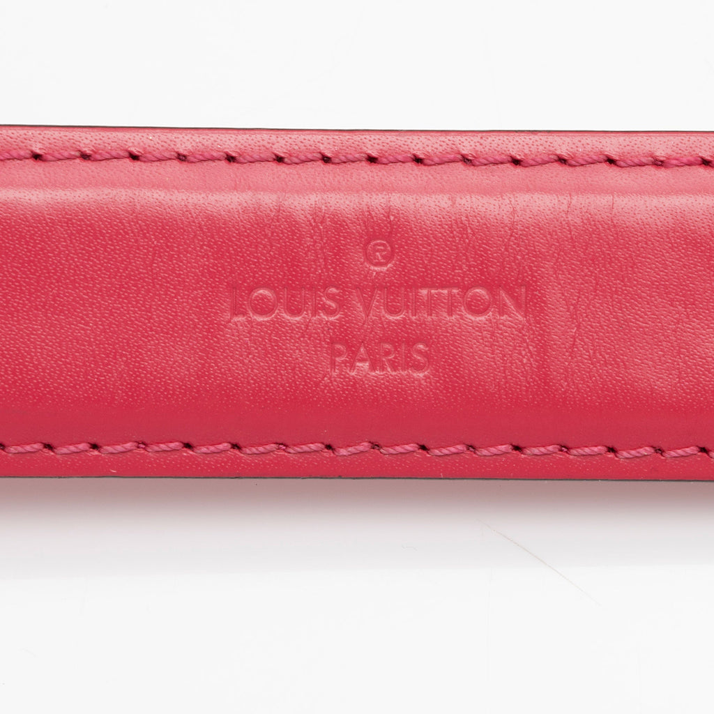 Louis Vuitton Limited Edition Epi Leather Trunk Twist MM Shoulder Bag (SHF-iqpJsA)