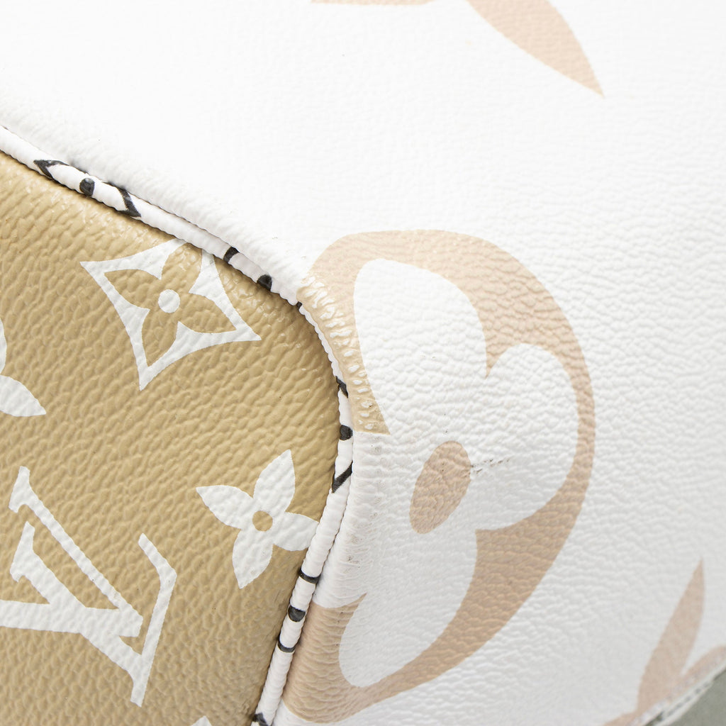 Louis Vuitton Limited Edition Giant Monogram Canvas Speedy Bandouliere 30 Satchel