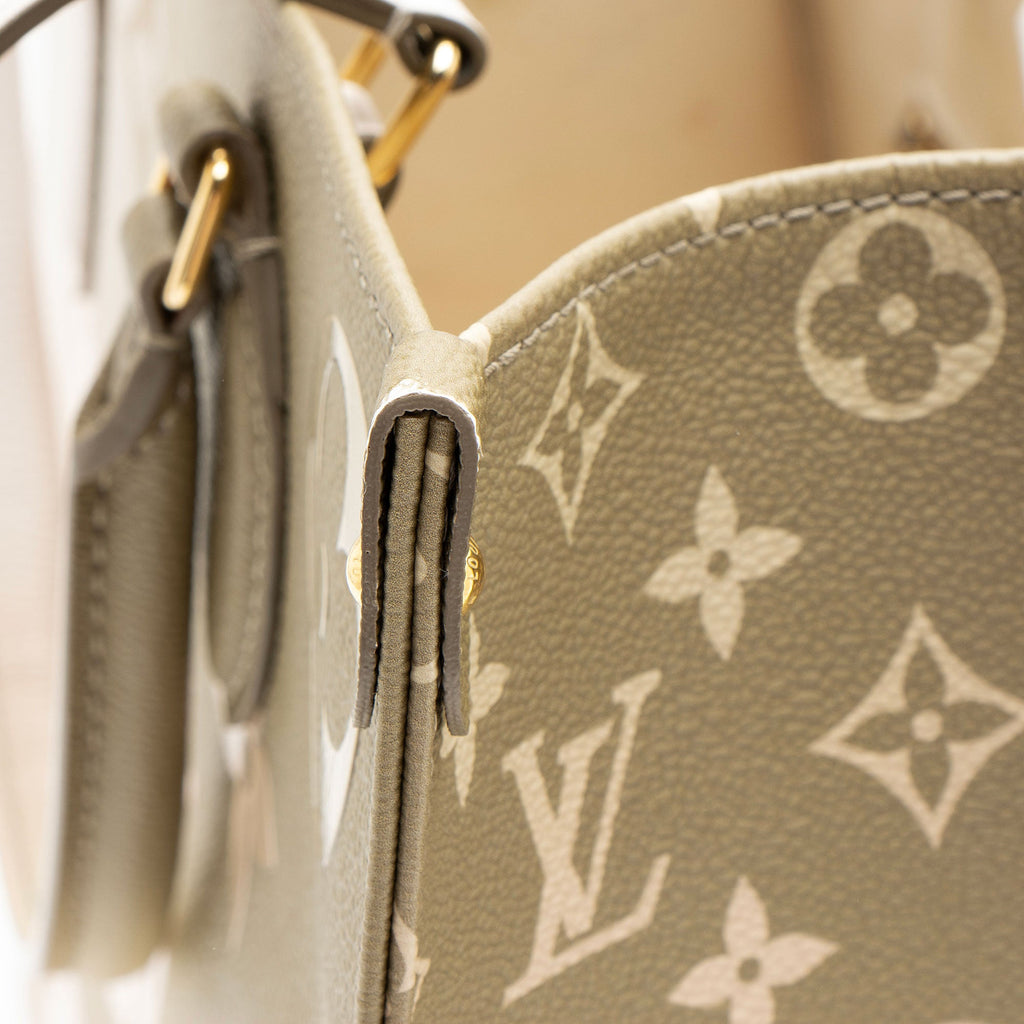 Louis Vuitton Limited Edition Giant Monogram Empreinte Spring In The City Onthego MM Tote