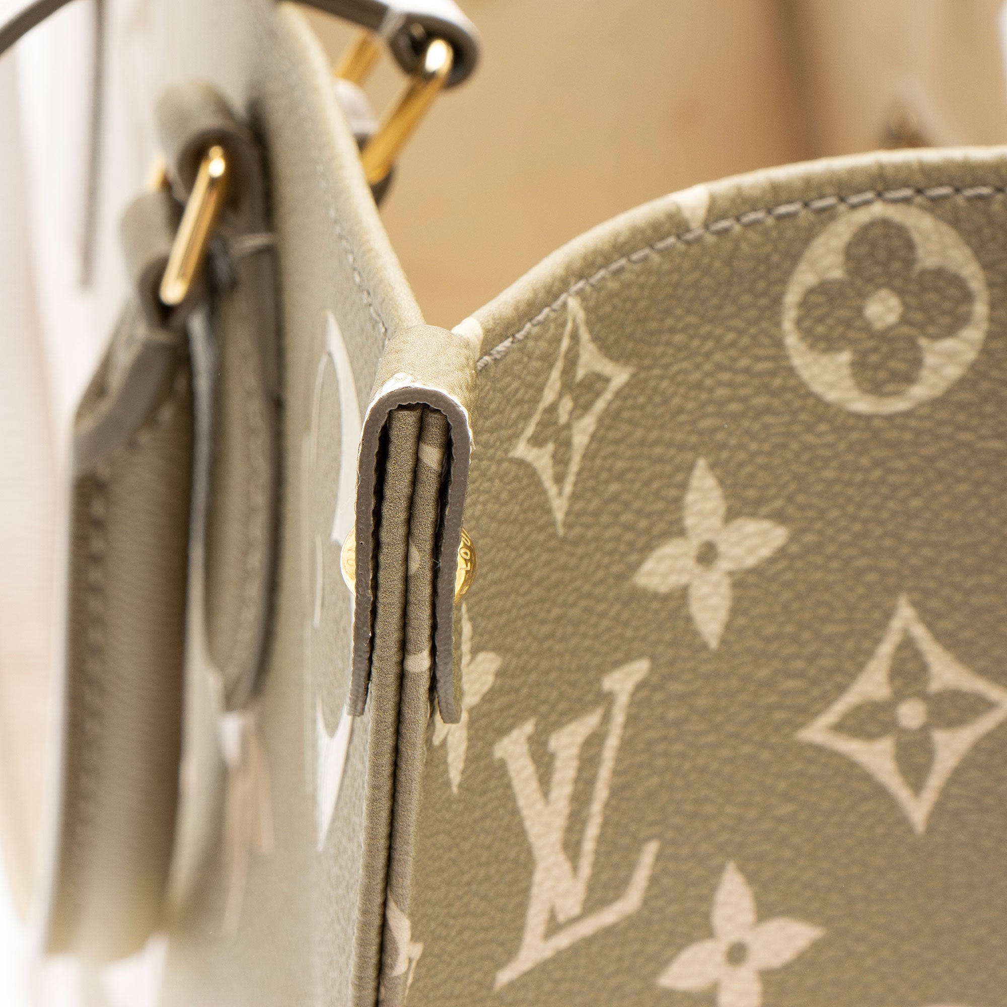 Louis Vuitton Limited Edition Giant Monogram Empreinte Spring In The City Onthego MM Tote