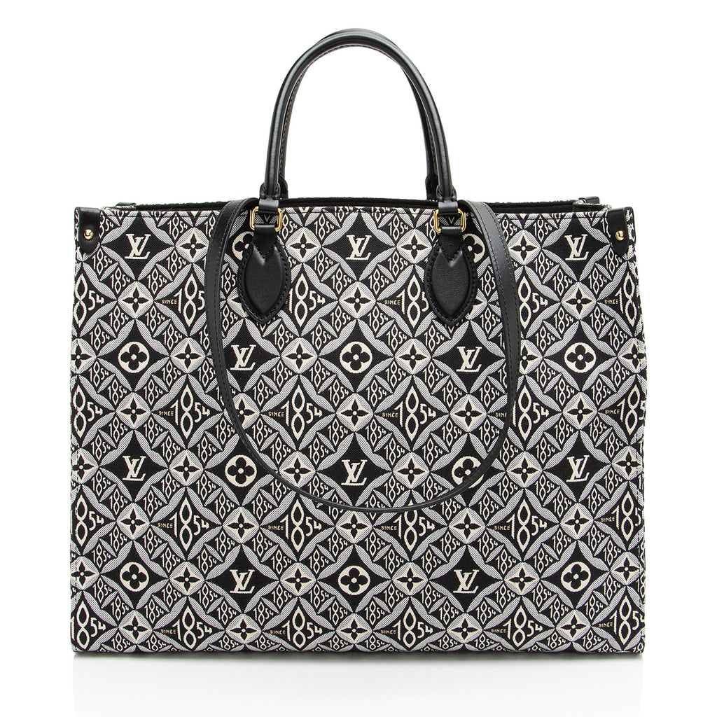 Louis Vuitton Limited Edition Jacquard Since 1854 Onthego GM Tote