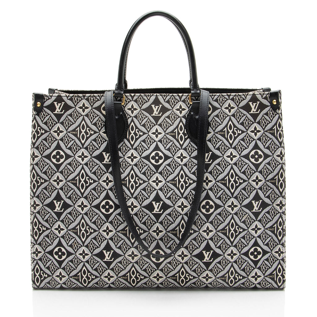 Louis Vuitton Limited Edition Jacquard Since 1854 Onthego GM Tote