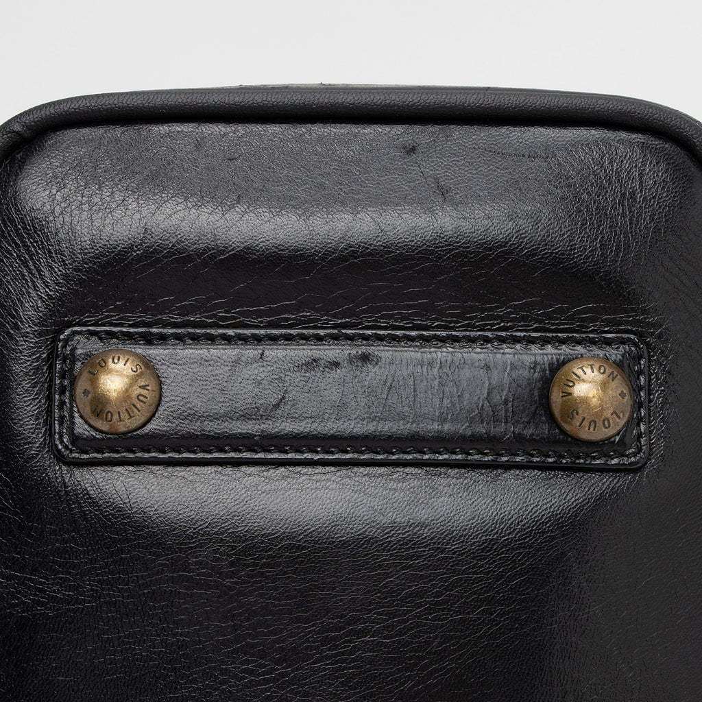 Louis Vuitton Limited Edition Lambskin Riveting Satchel (SHF-qoeOQg)