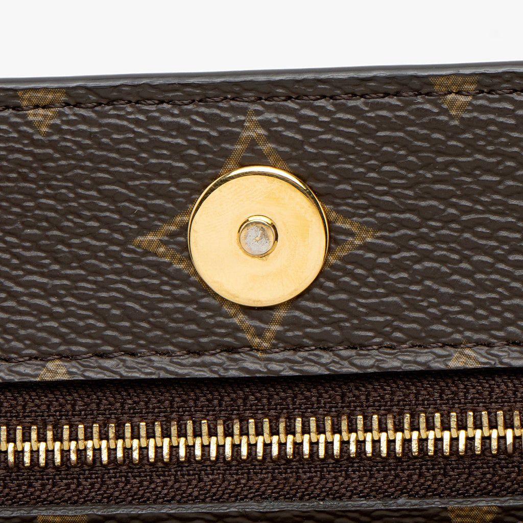 Louis Vuitton Limited Edition Monogram Canvas Christmas Animation Pochette Weekend Bag