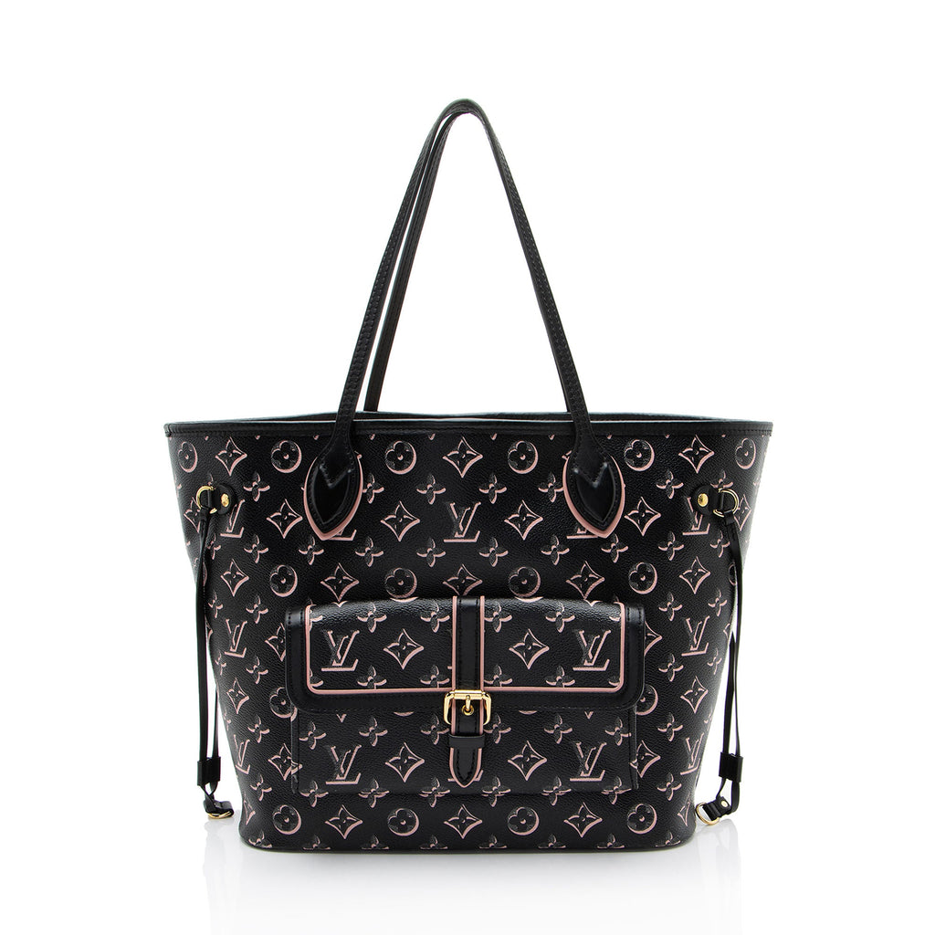 Louis Vuitton Limited Edition Monogram Canvas Fall For You Neverfull MM Tote