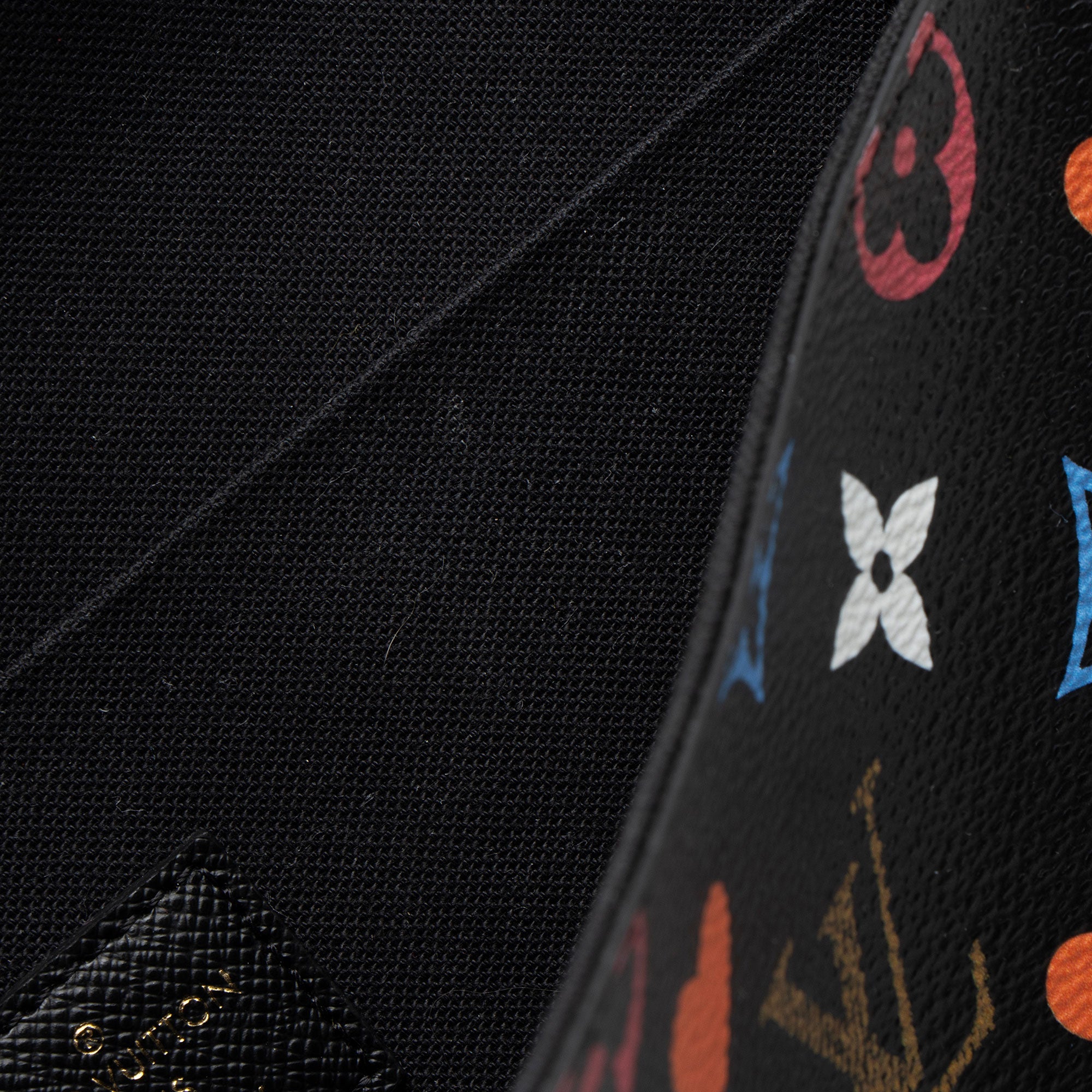 Louis Vuitton Limited Edition Monogram Canvas Game On Felicie Pochette