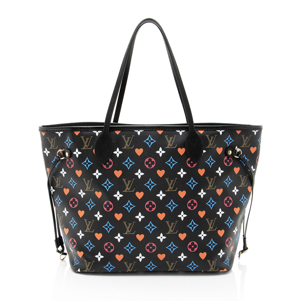 Louis Vuitton Limited Edition Monogram Canvas Game On Neverfull MM Tote