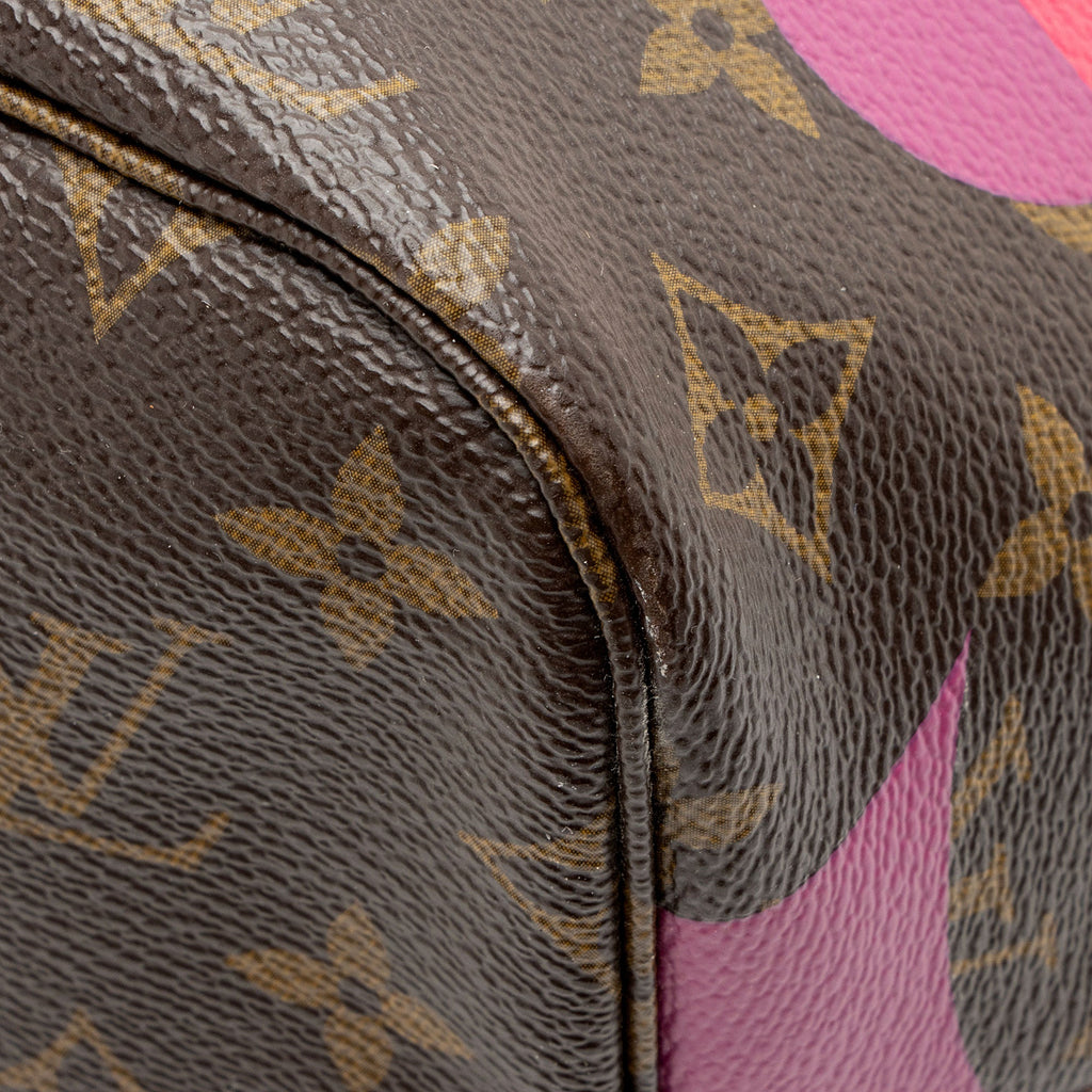 Louis Vuitton Limited Edition Monogram Canvas Game On Neverfull MM Tote