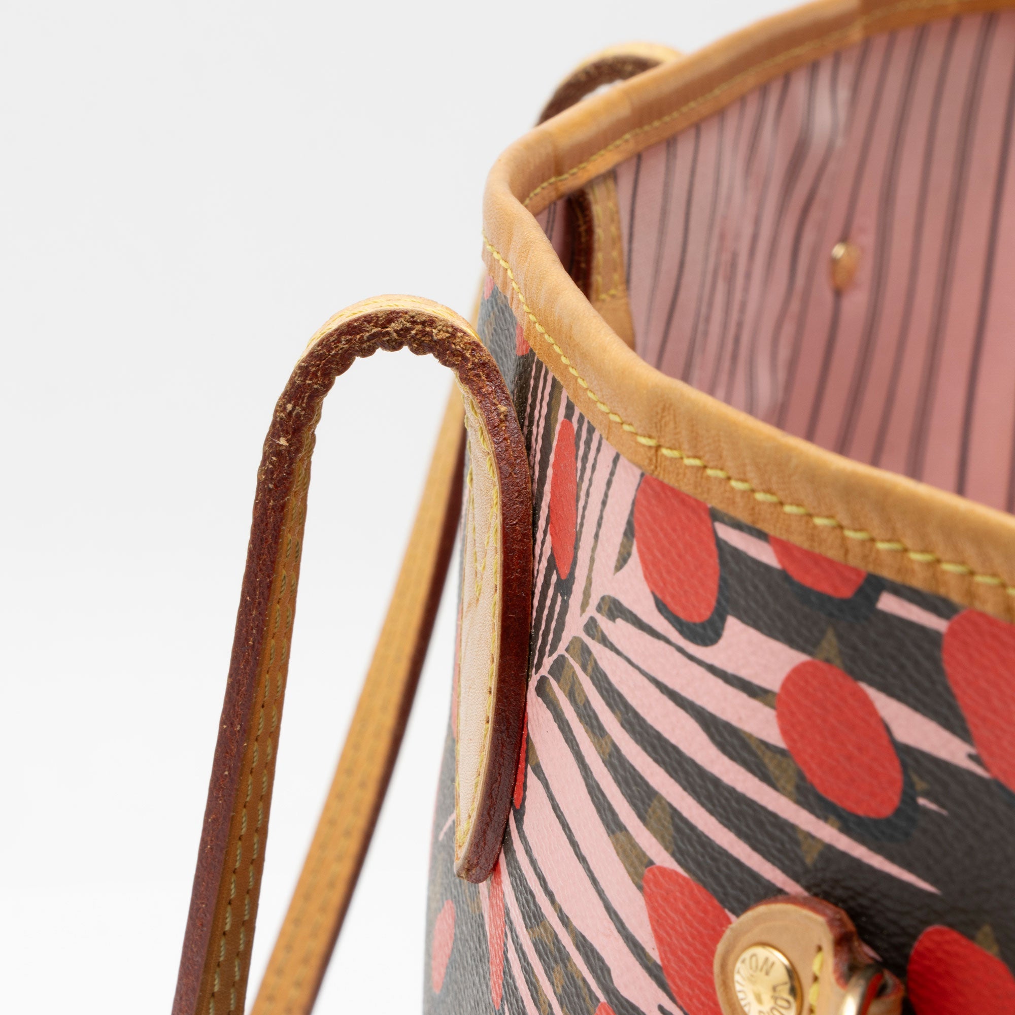 Louis Vuitton Limited Edition Monogram Canvas Jungle Dots Neverfull MM Tote