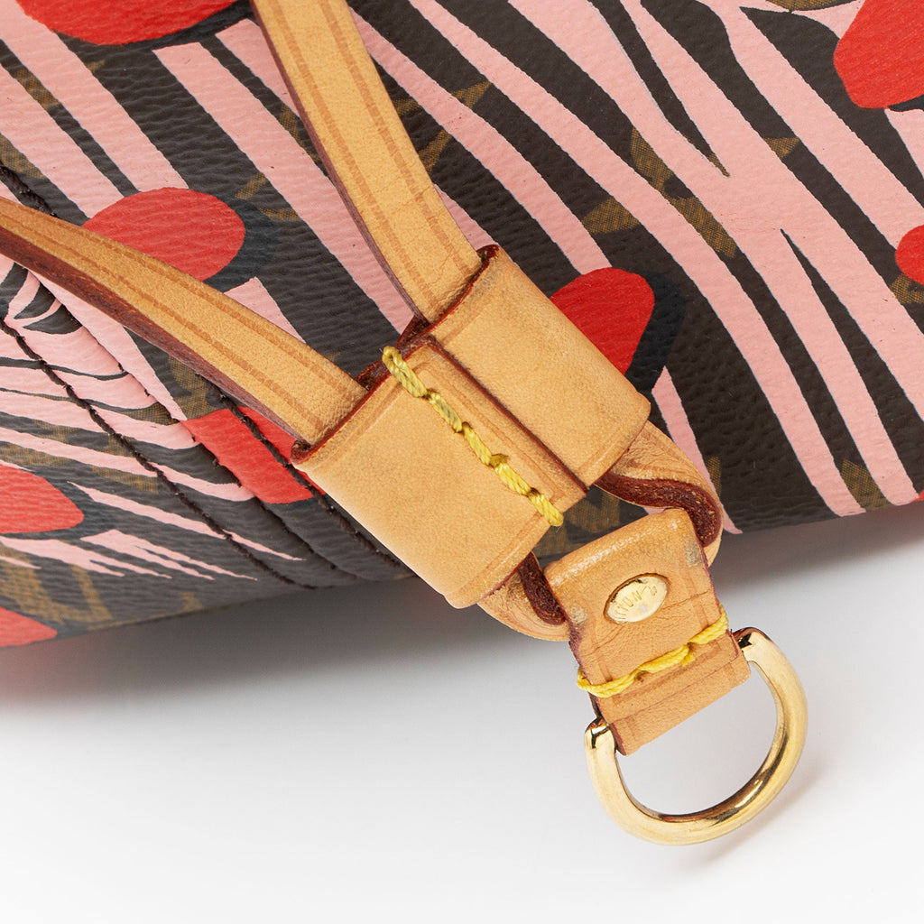 Louis Vuitton Limited Edition Monogram Canvas Jungle Dots Neverfull MM Tote