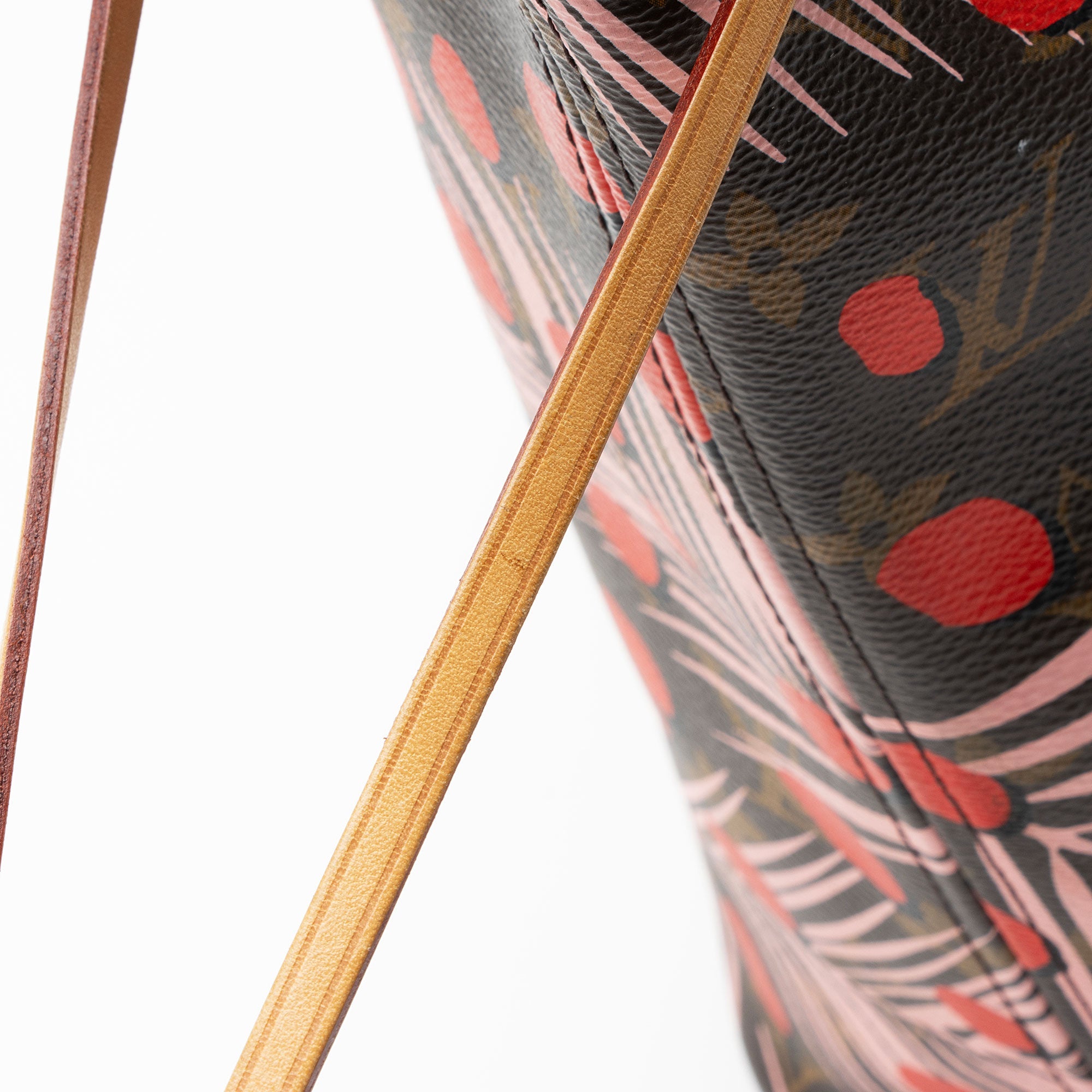 Louis Vuitton Limited Edition Monogram Canvas Jungle Dots Neverfull MM Tote