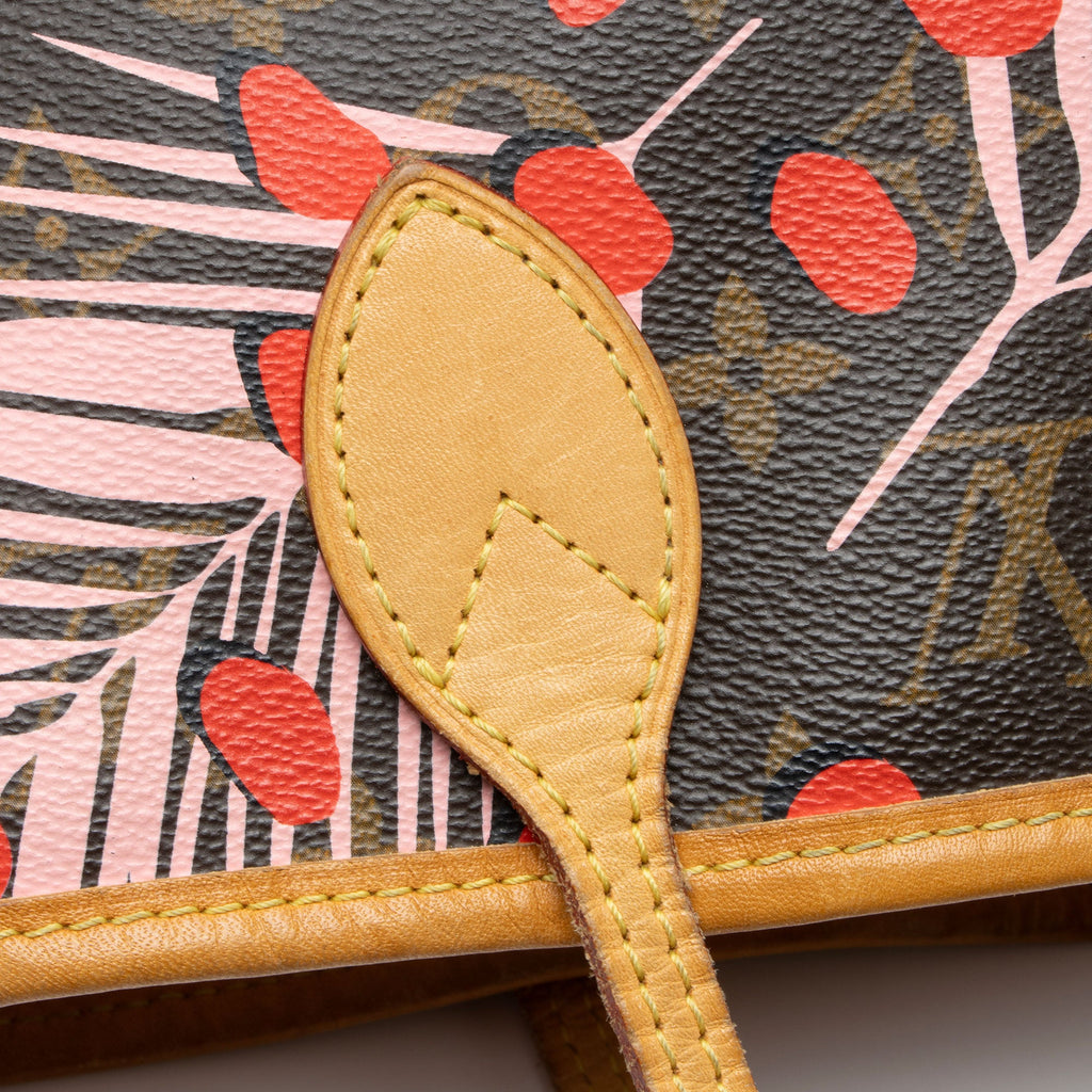 Louis Vuitton Limited Edition Monogram Canvas Jungle Dots Neverfull MM Tote